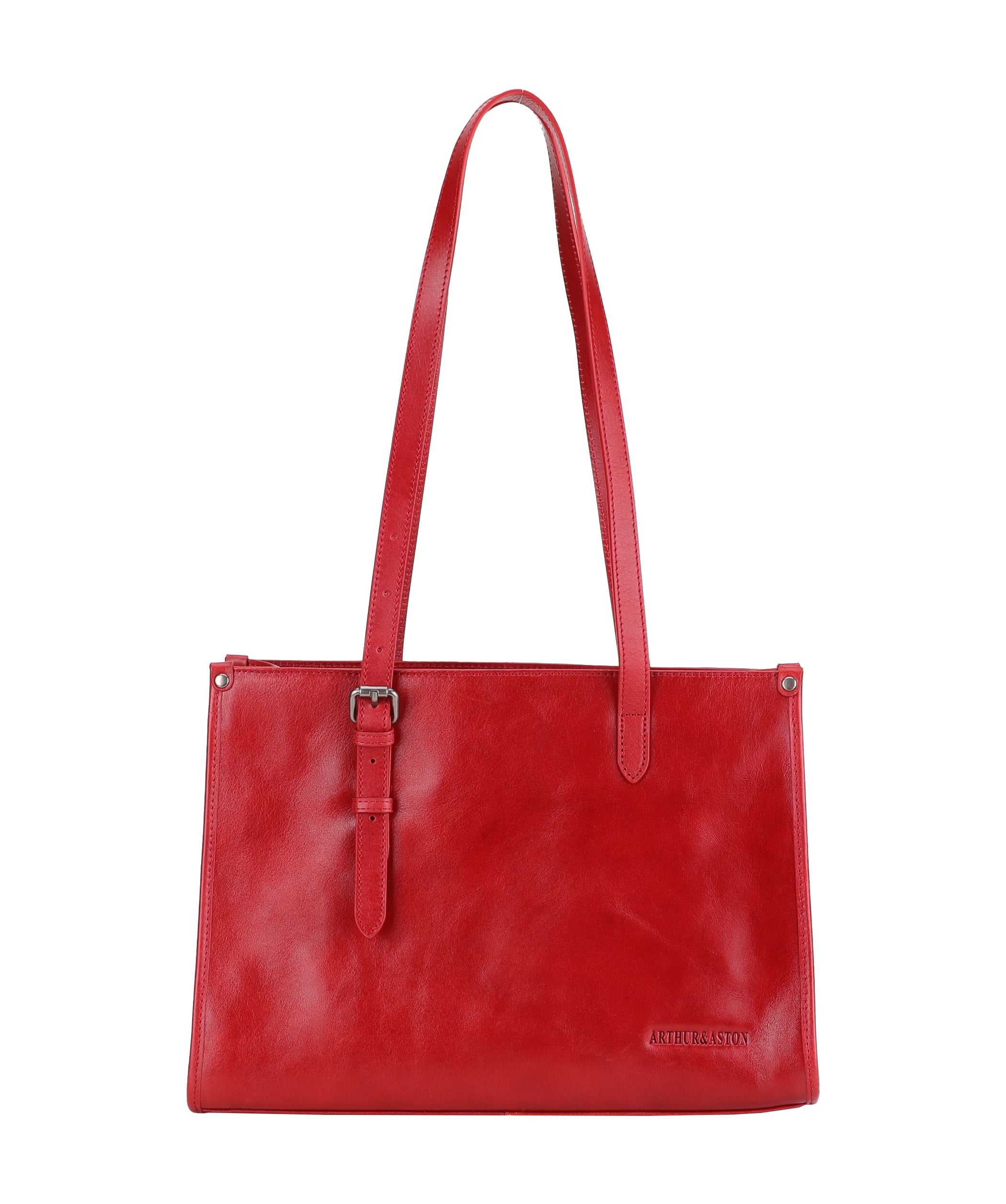 Edith Leather Shopping Bag