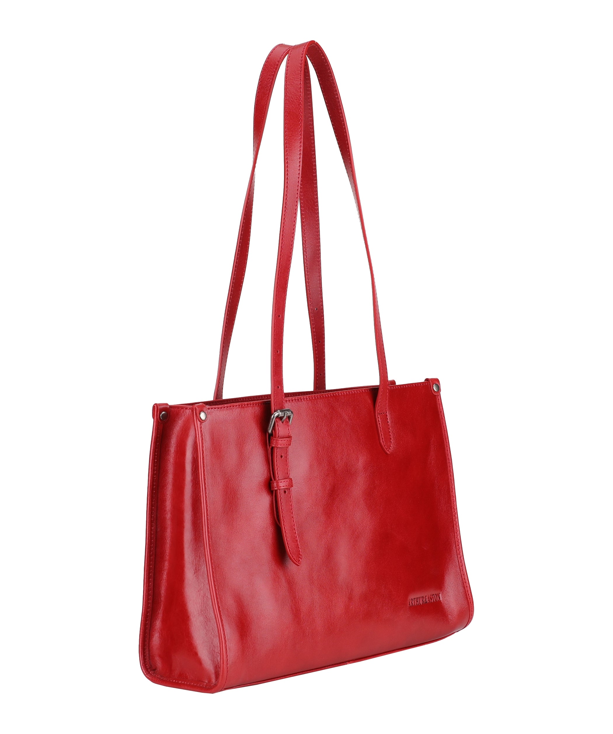 Edith Leather Shopping Bag