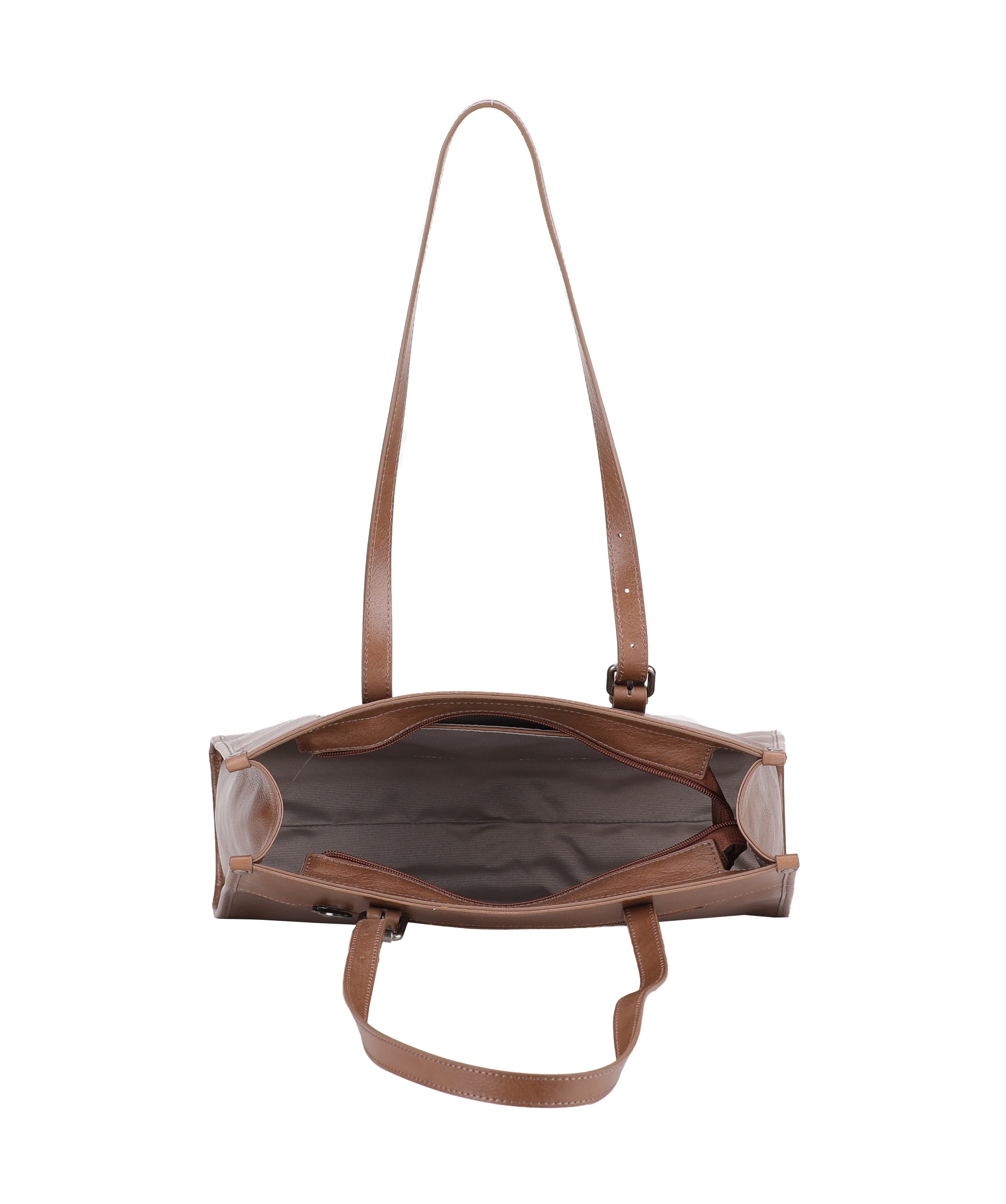 Edith Leather Shopping Bag