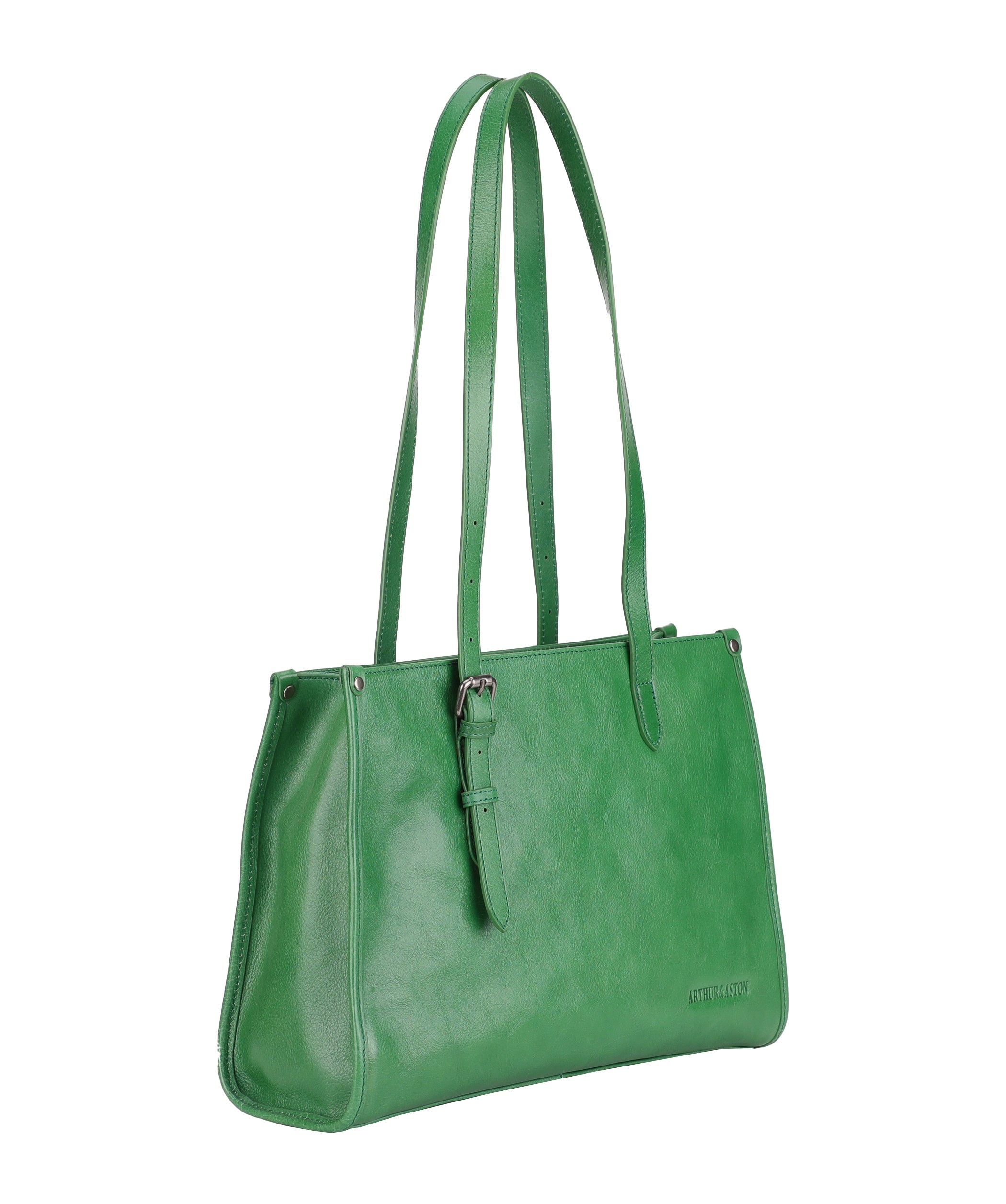 Edith Leather Shopping Bag