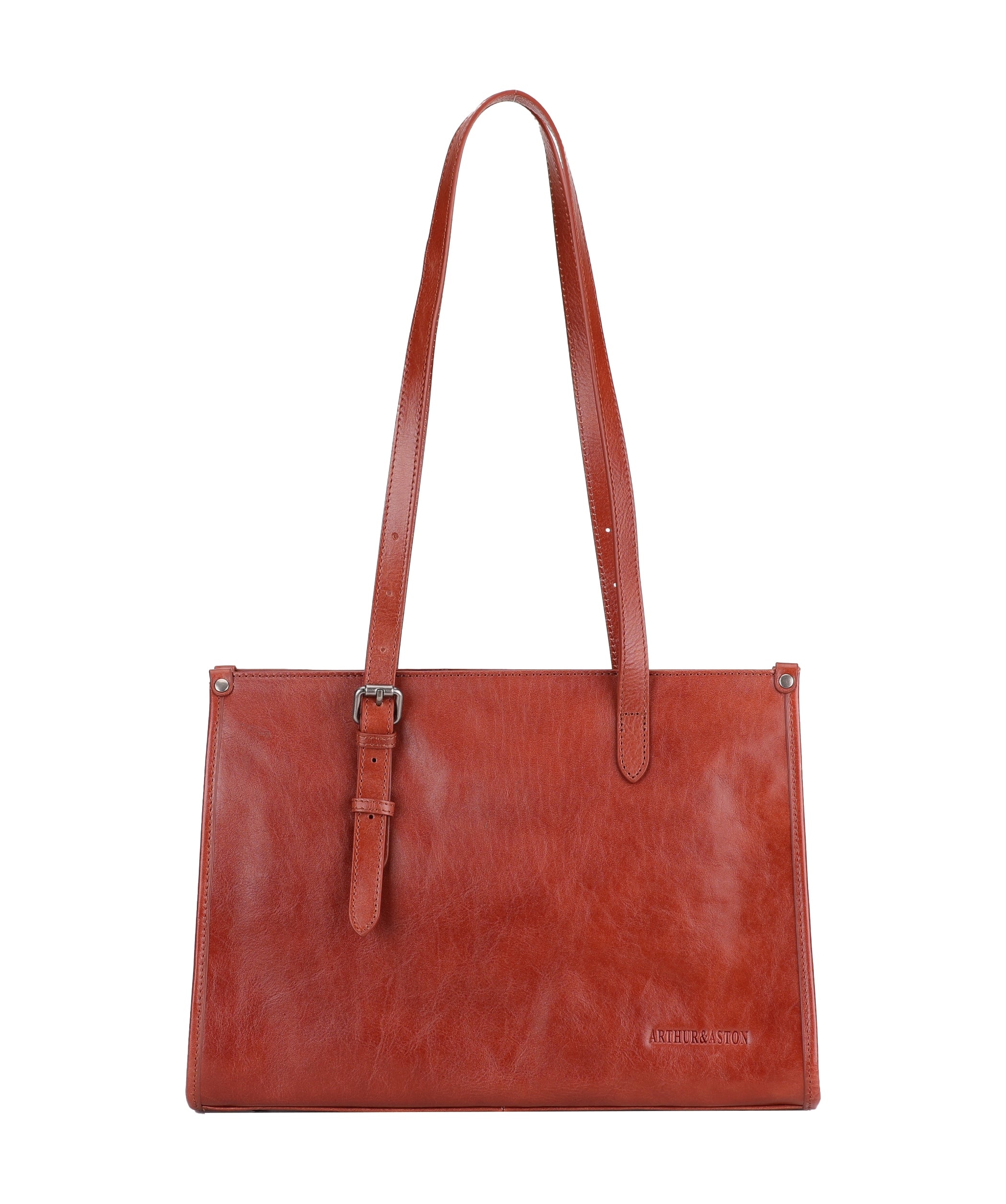 Edith Leather Shopping Bag