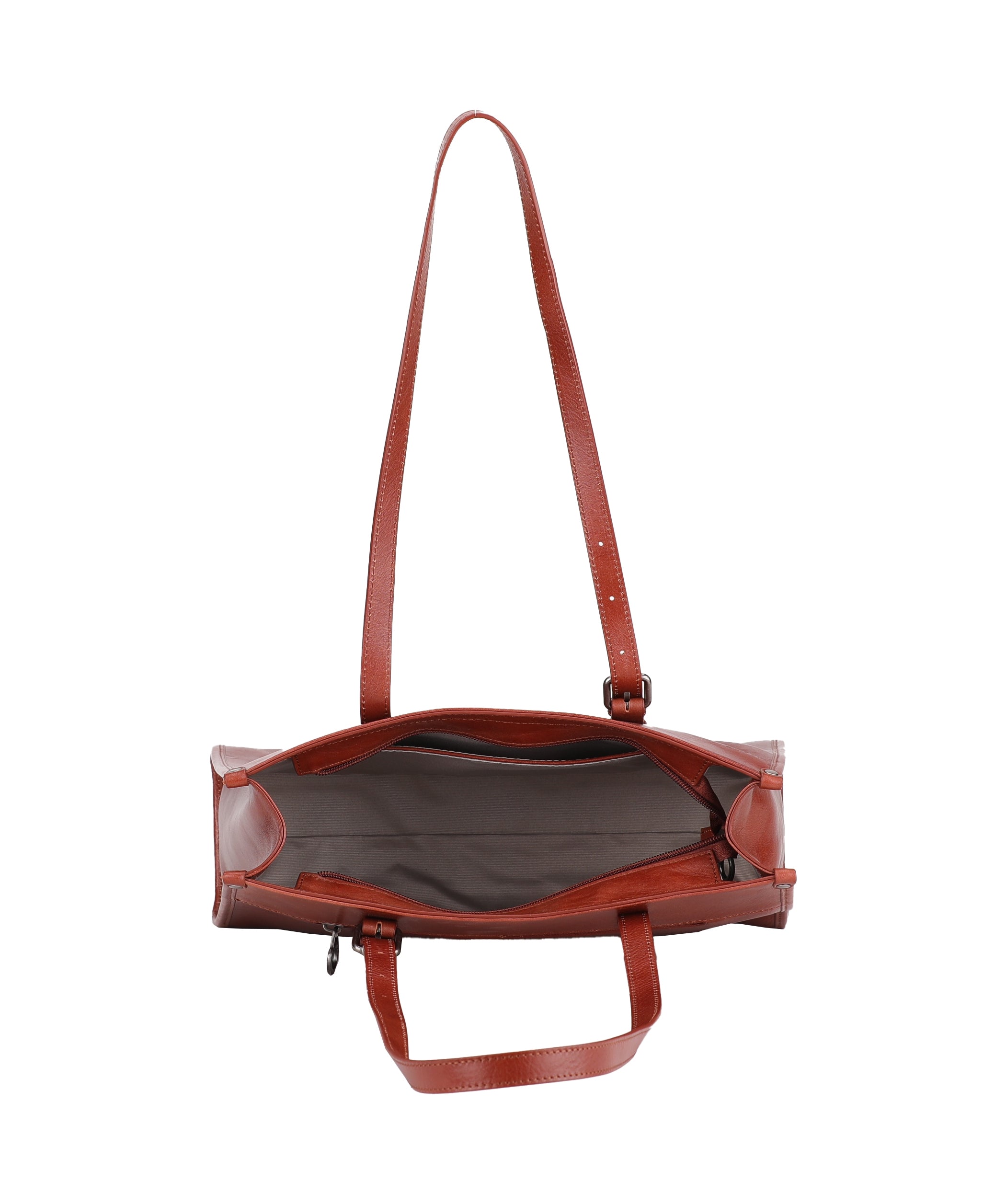 Edith Leather Shopping Bag