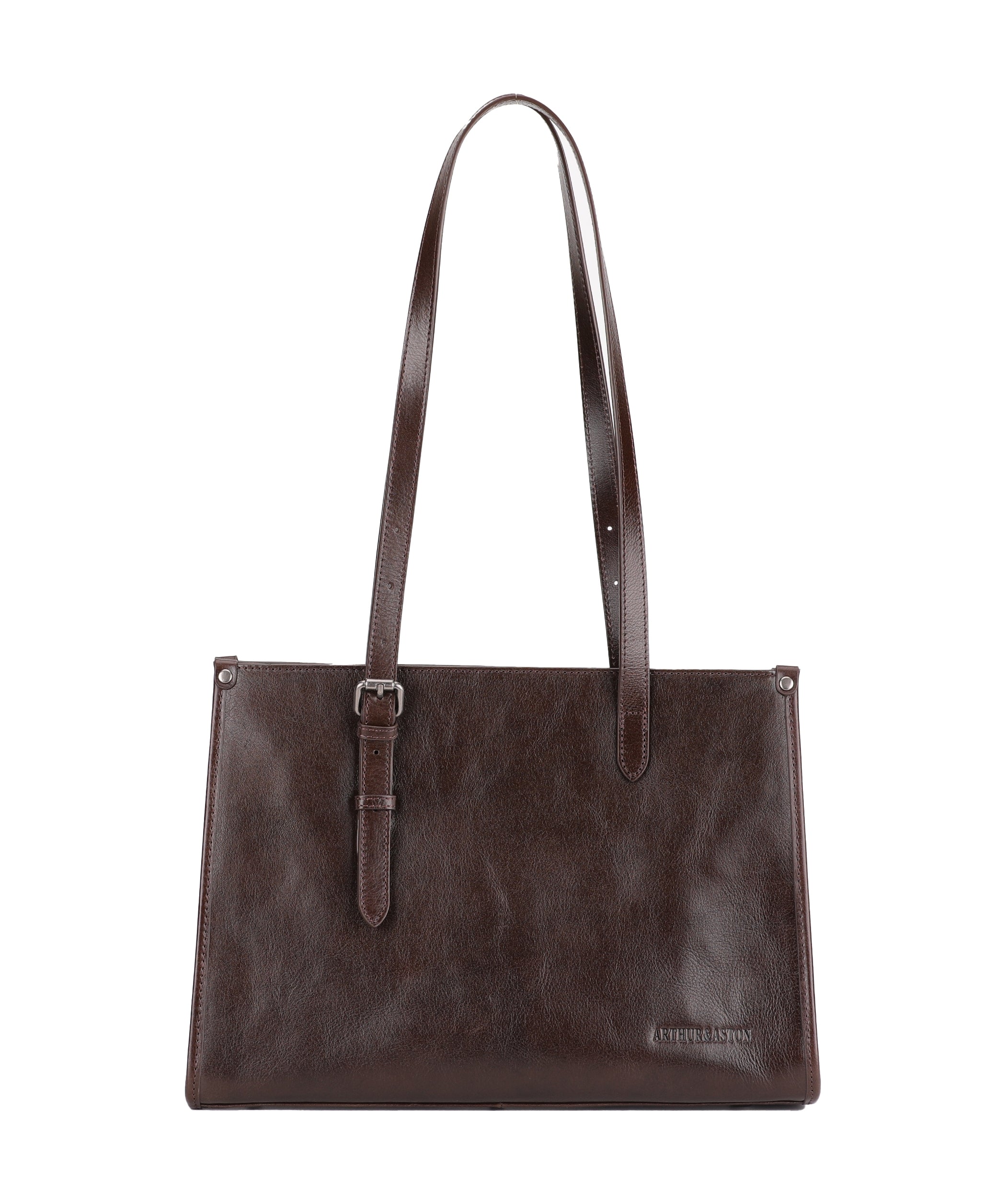 Edith Leather Shopping Bag