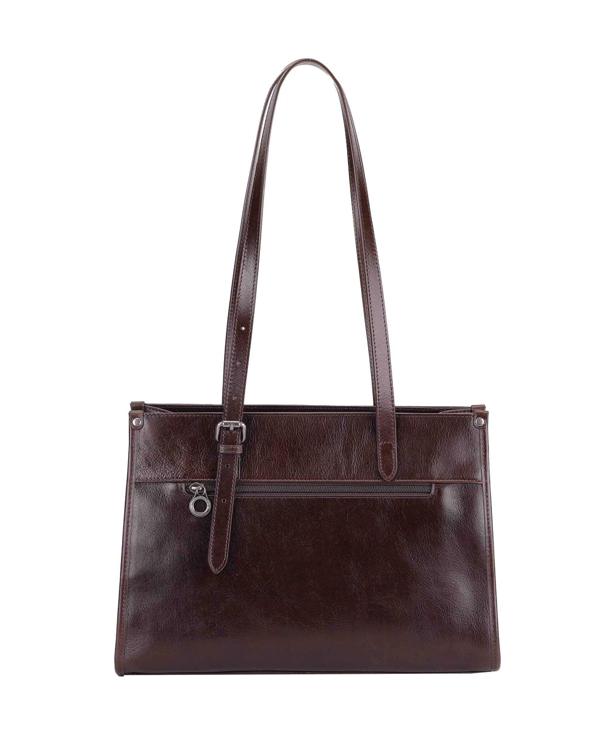 Edith Leather Shopping Bag