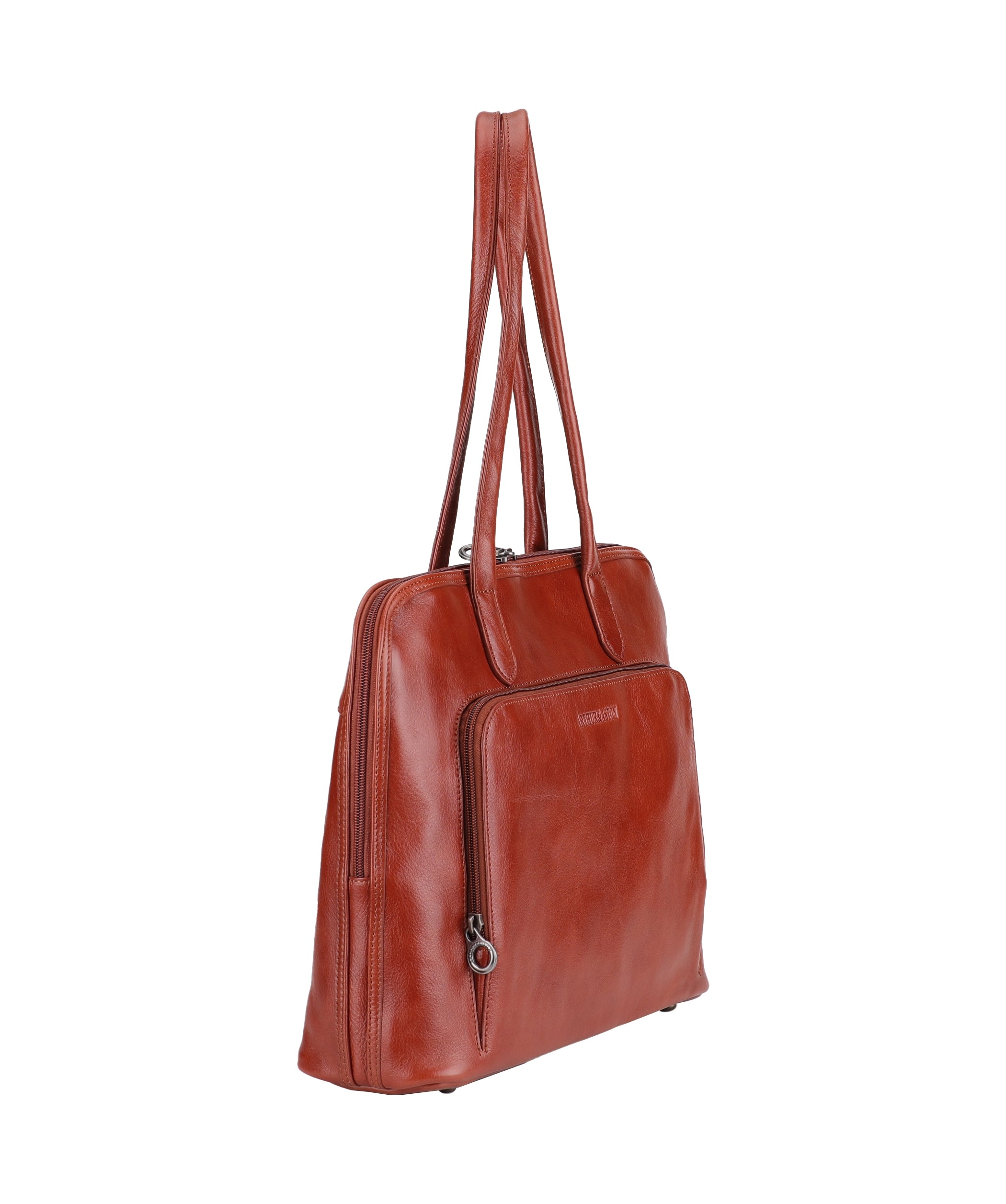 Edith Leather Shopping Bag