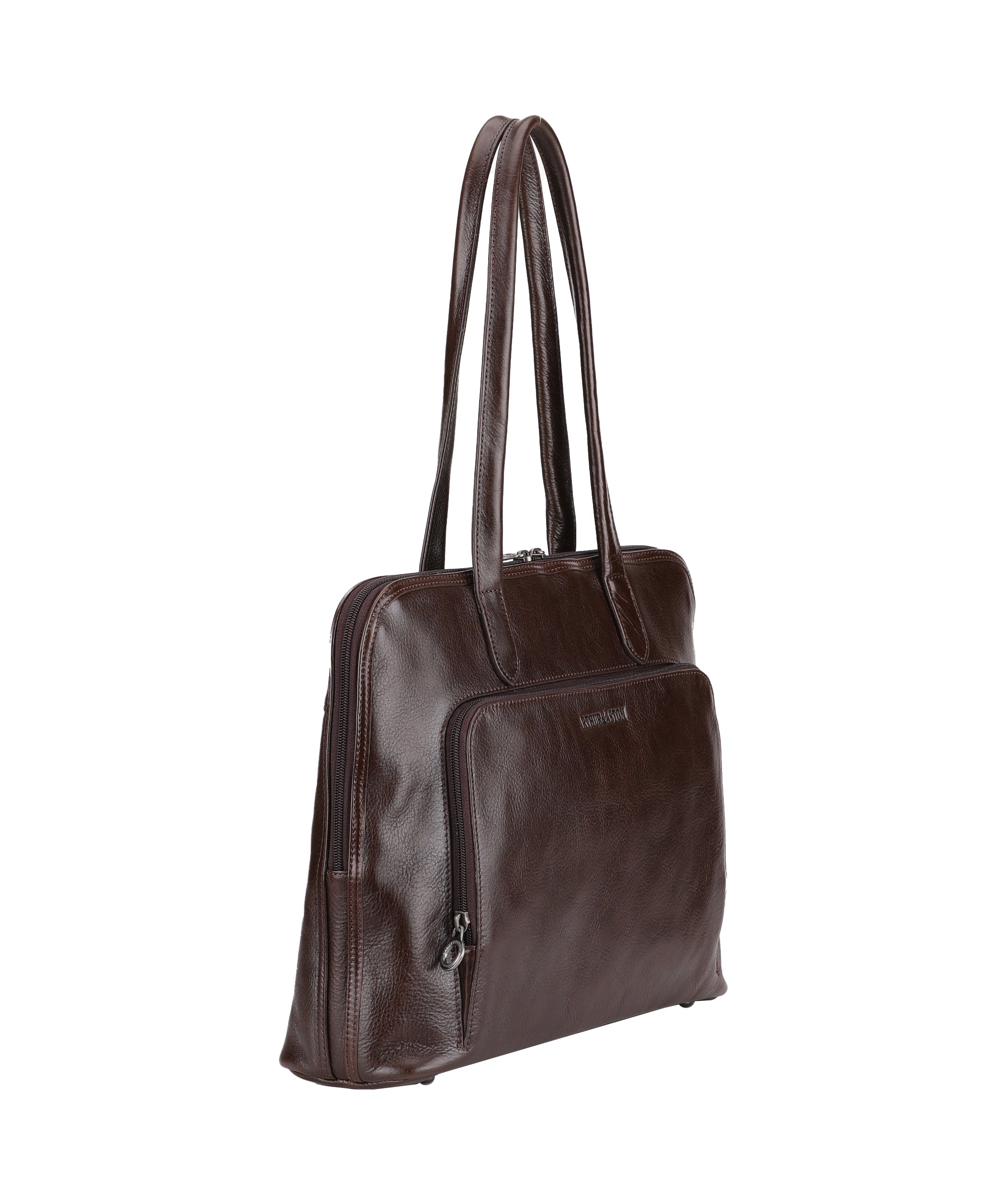 Edith Leather Shopping Bag