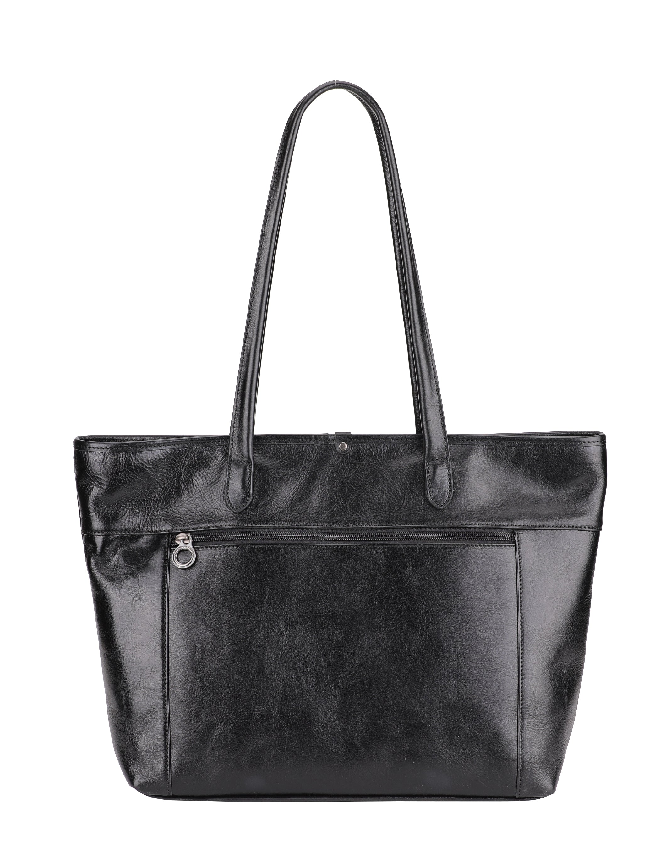 Grand sac shopping Edith en cuir