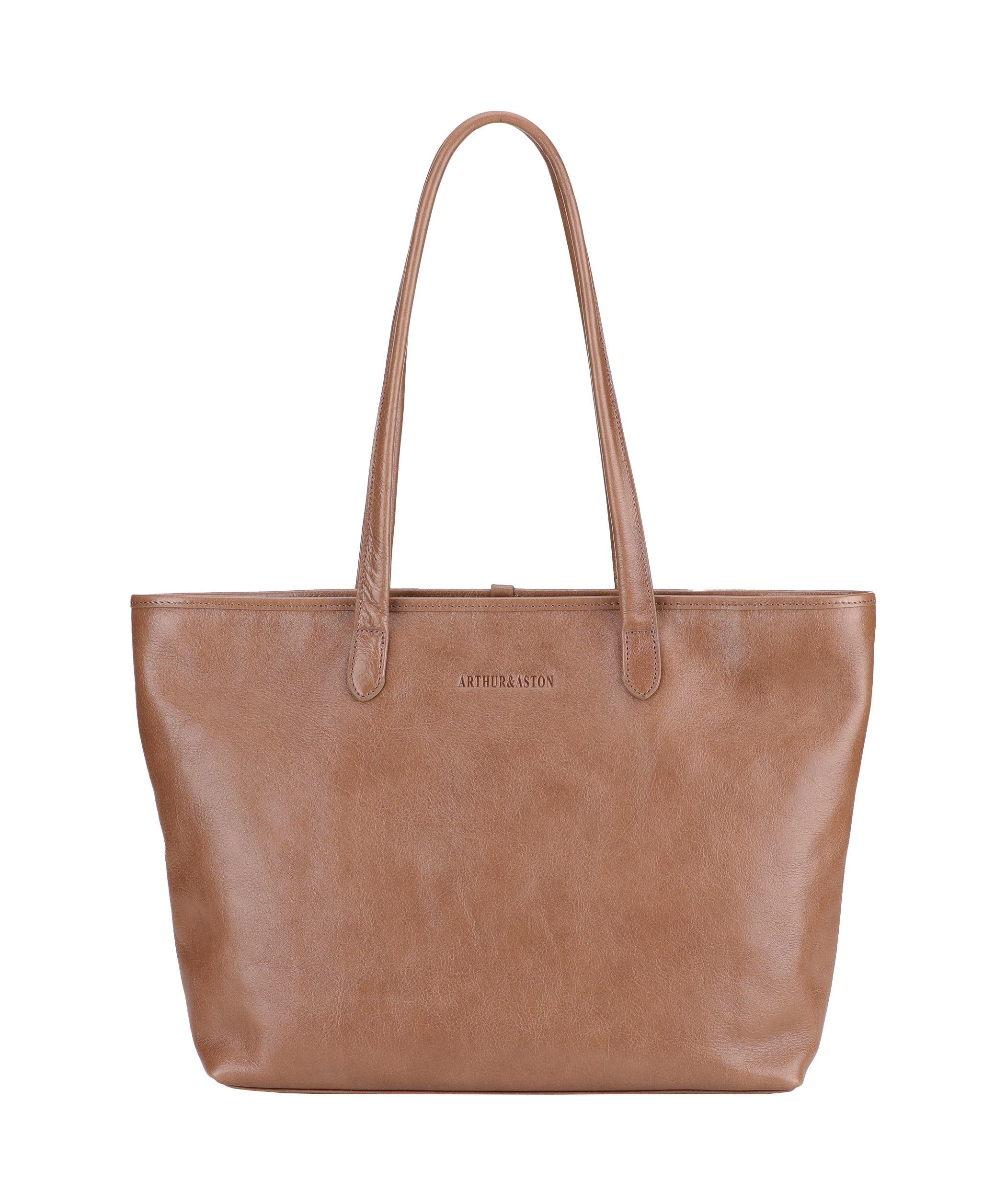 Grand sac shopping Edith en cuir