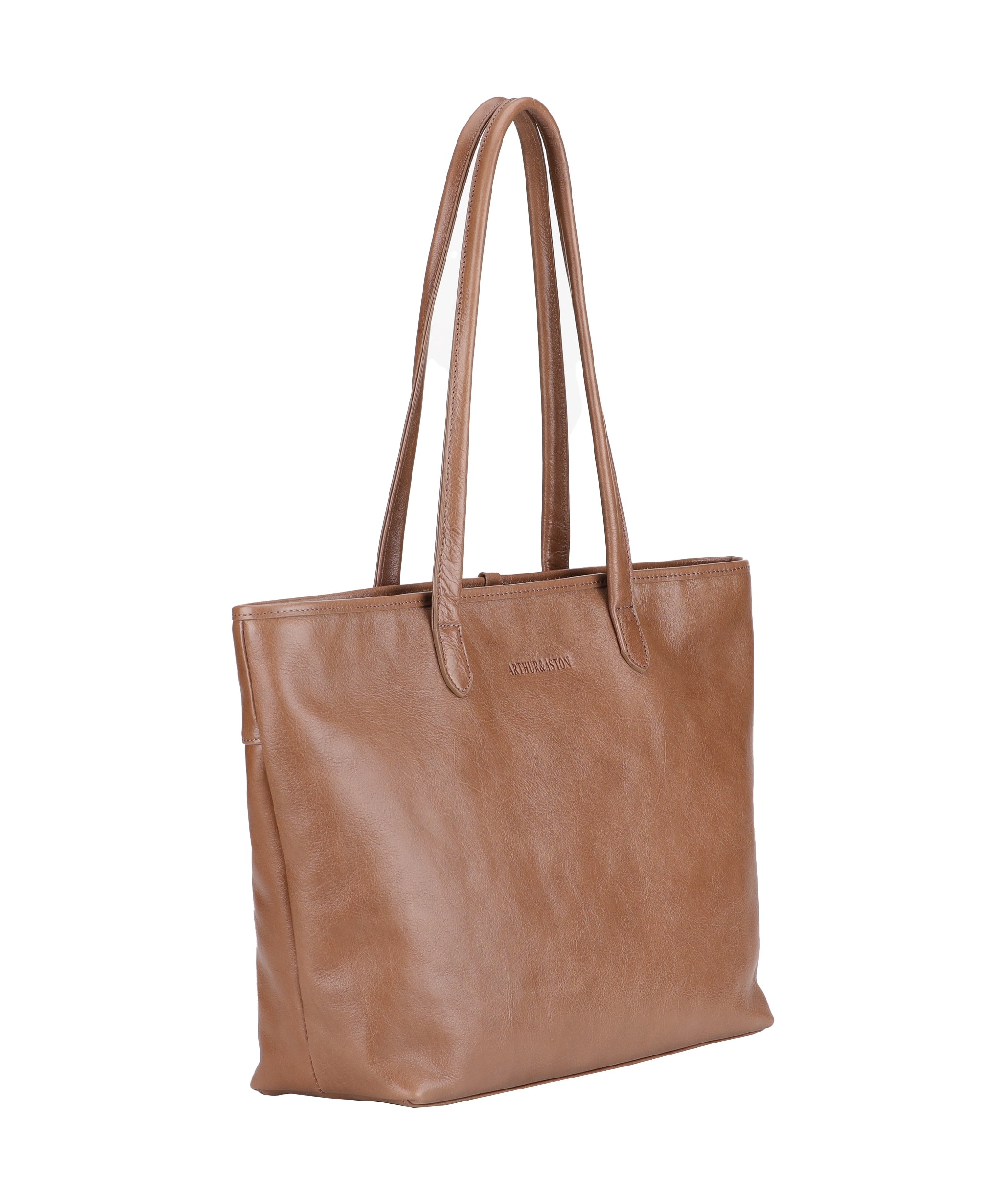 Grand sac shopping Edith en cuir