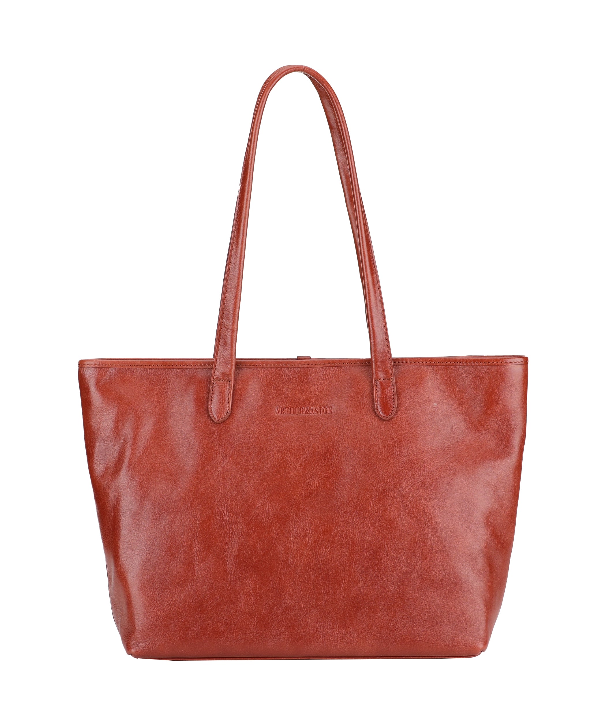 Grand sac shopping Edith en cuir