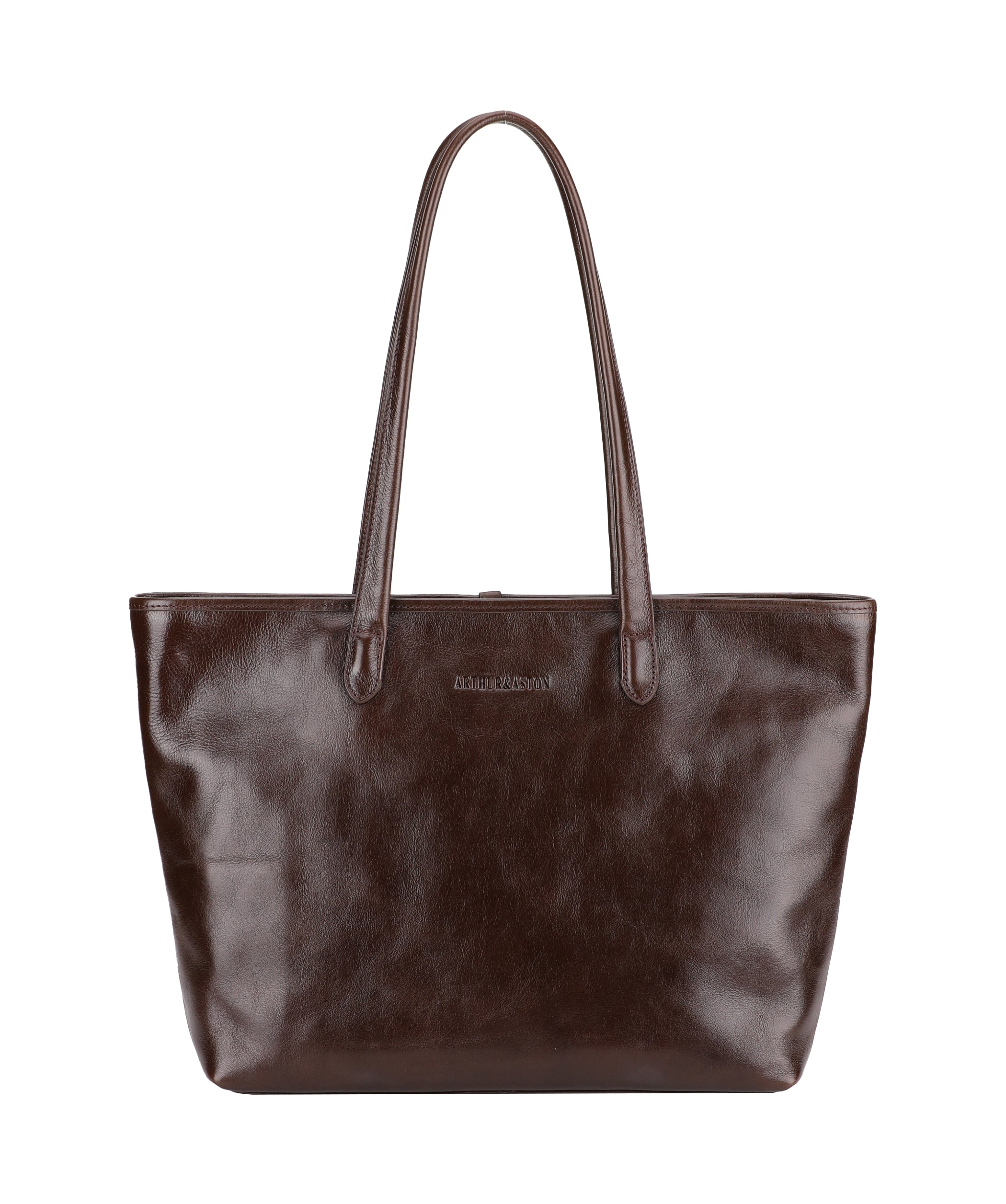 Grand sac shopping Edith en cuir