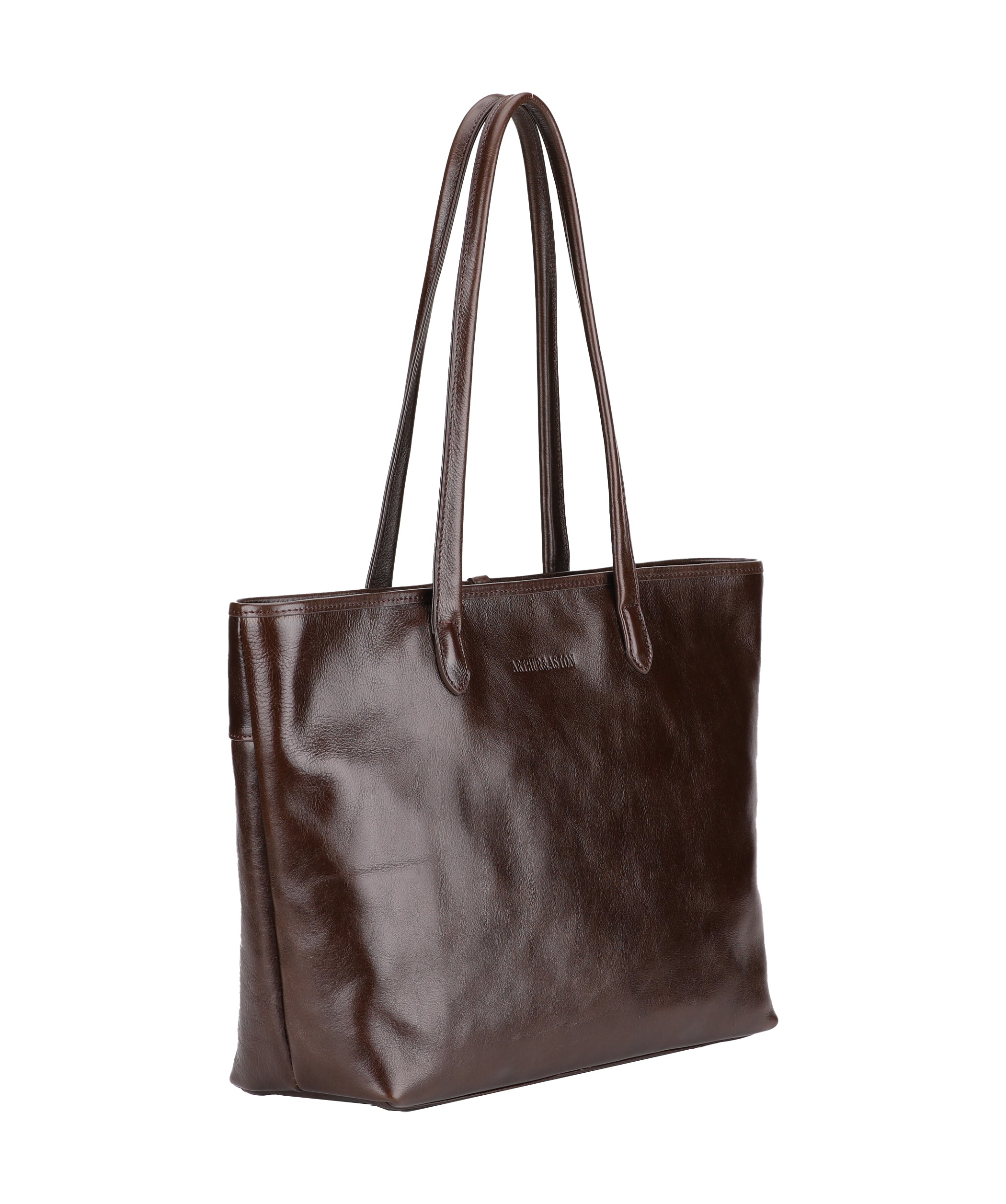 Grand sac shopping Edith en cuir