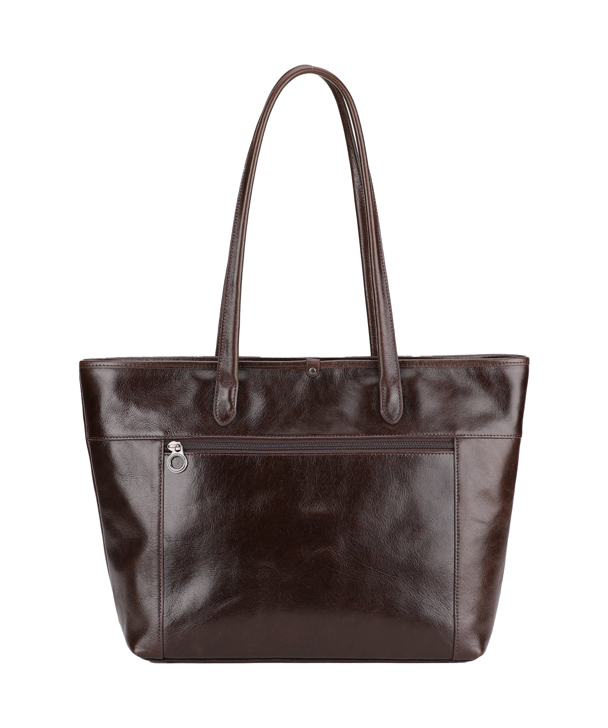 Grand sac shopping Edith en cuir