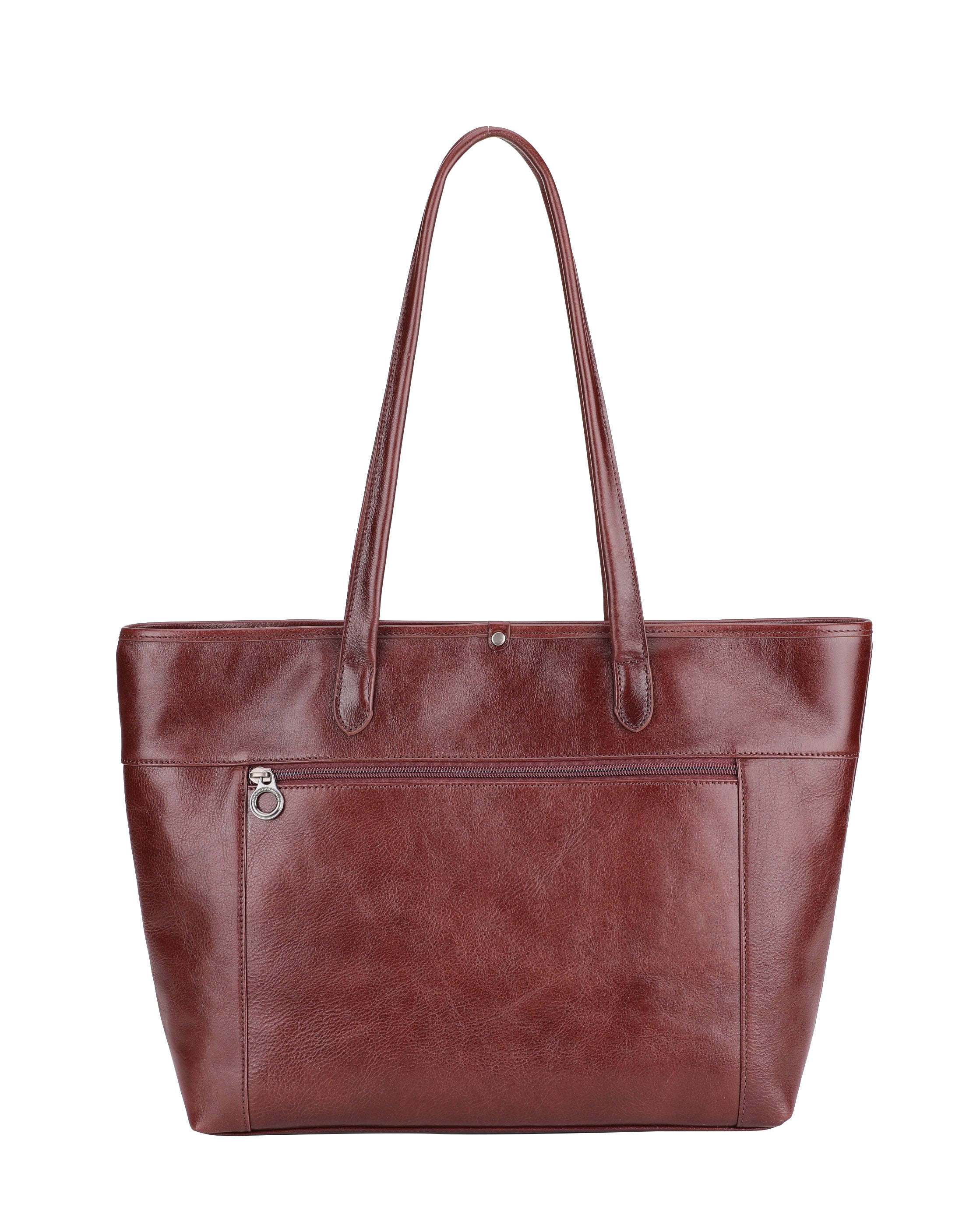 Grand sac shopping Edith en cuir