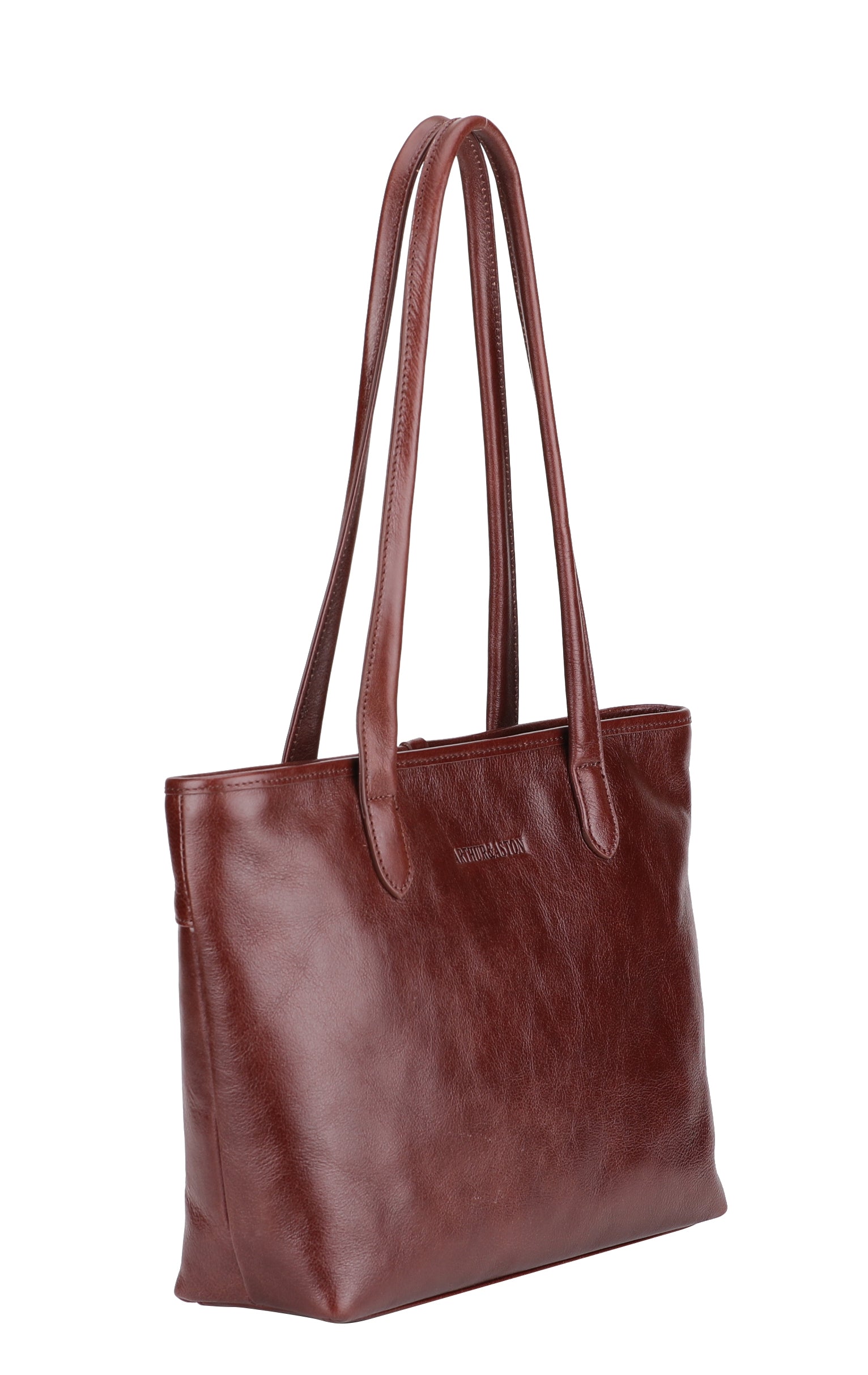 Medium Edith leather shopping bag