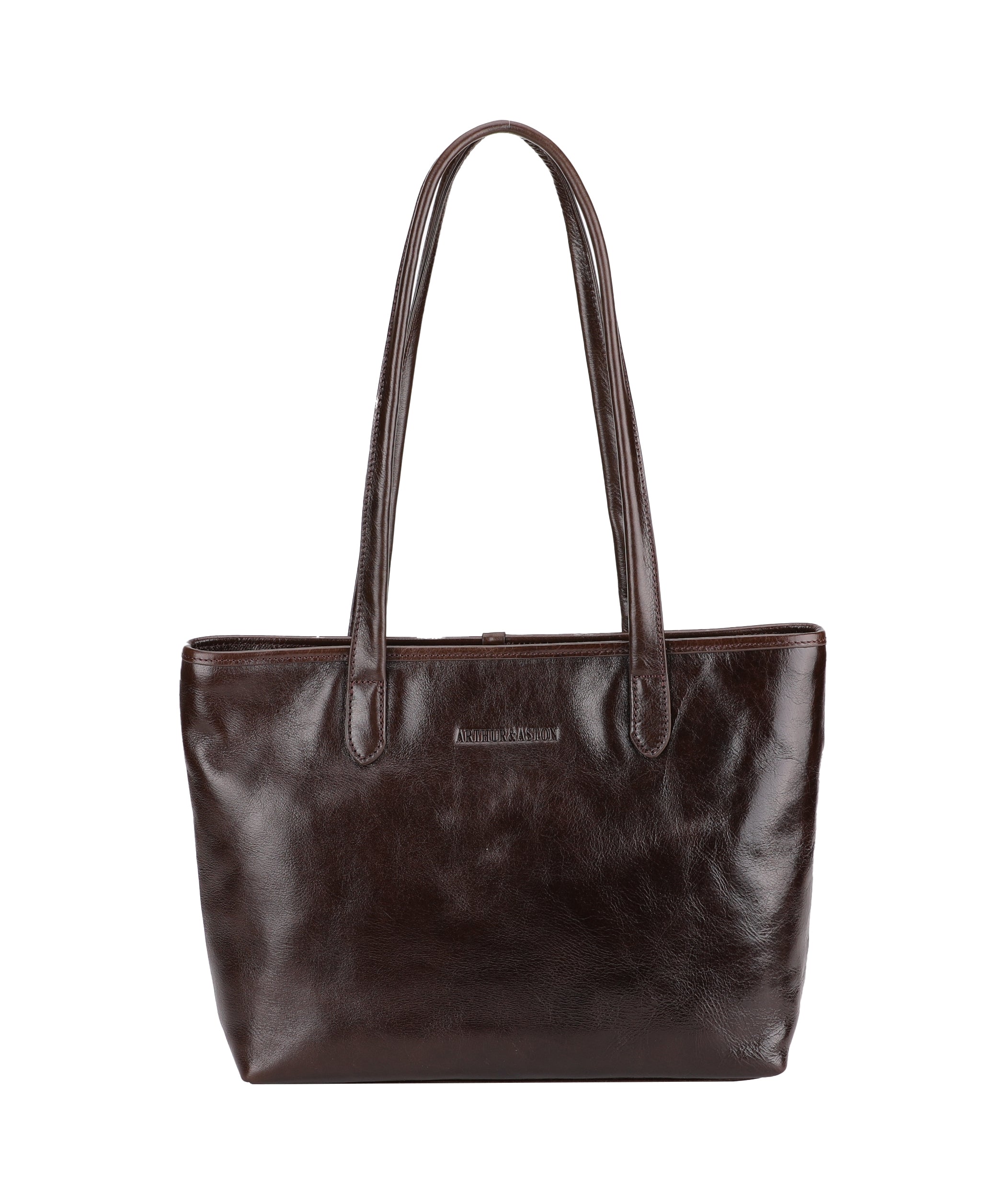 Medium Edith leather shopping bag