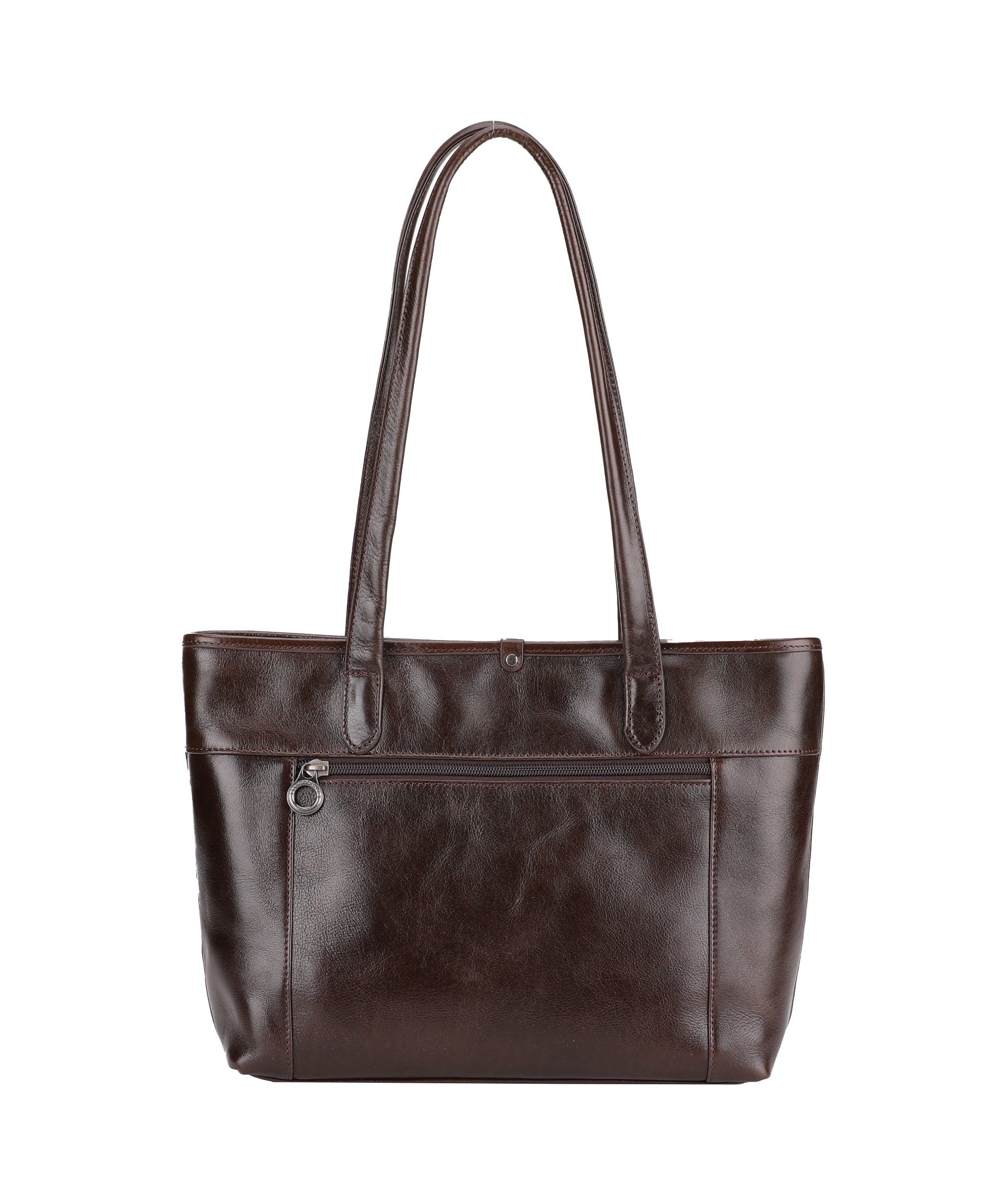 Medium Edith leather shopping bag