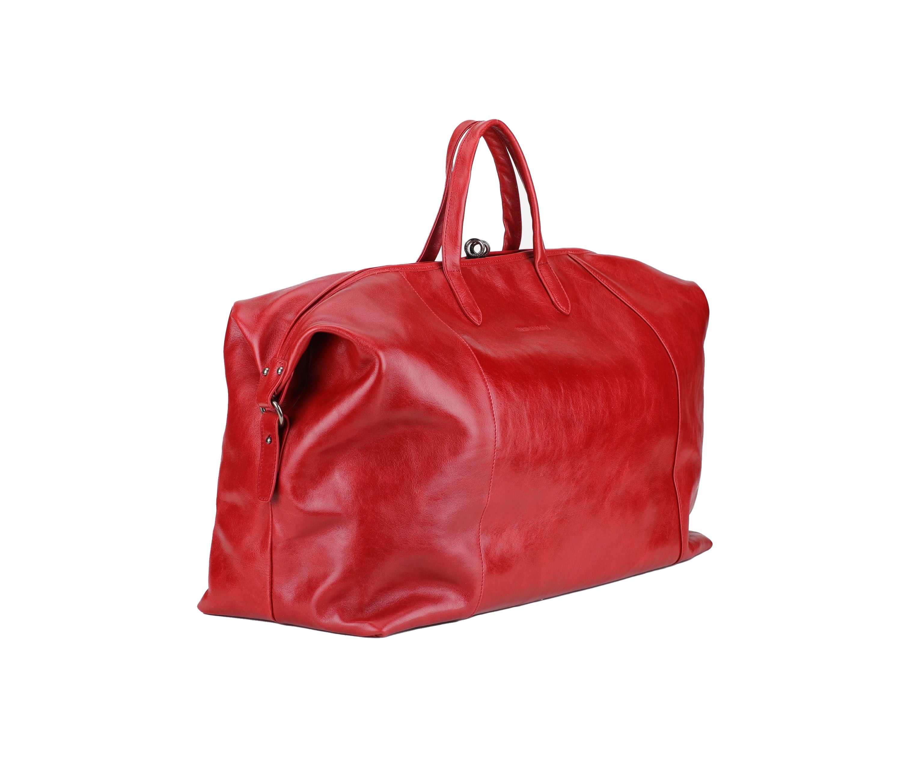 M Edith leather travel bag