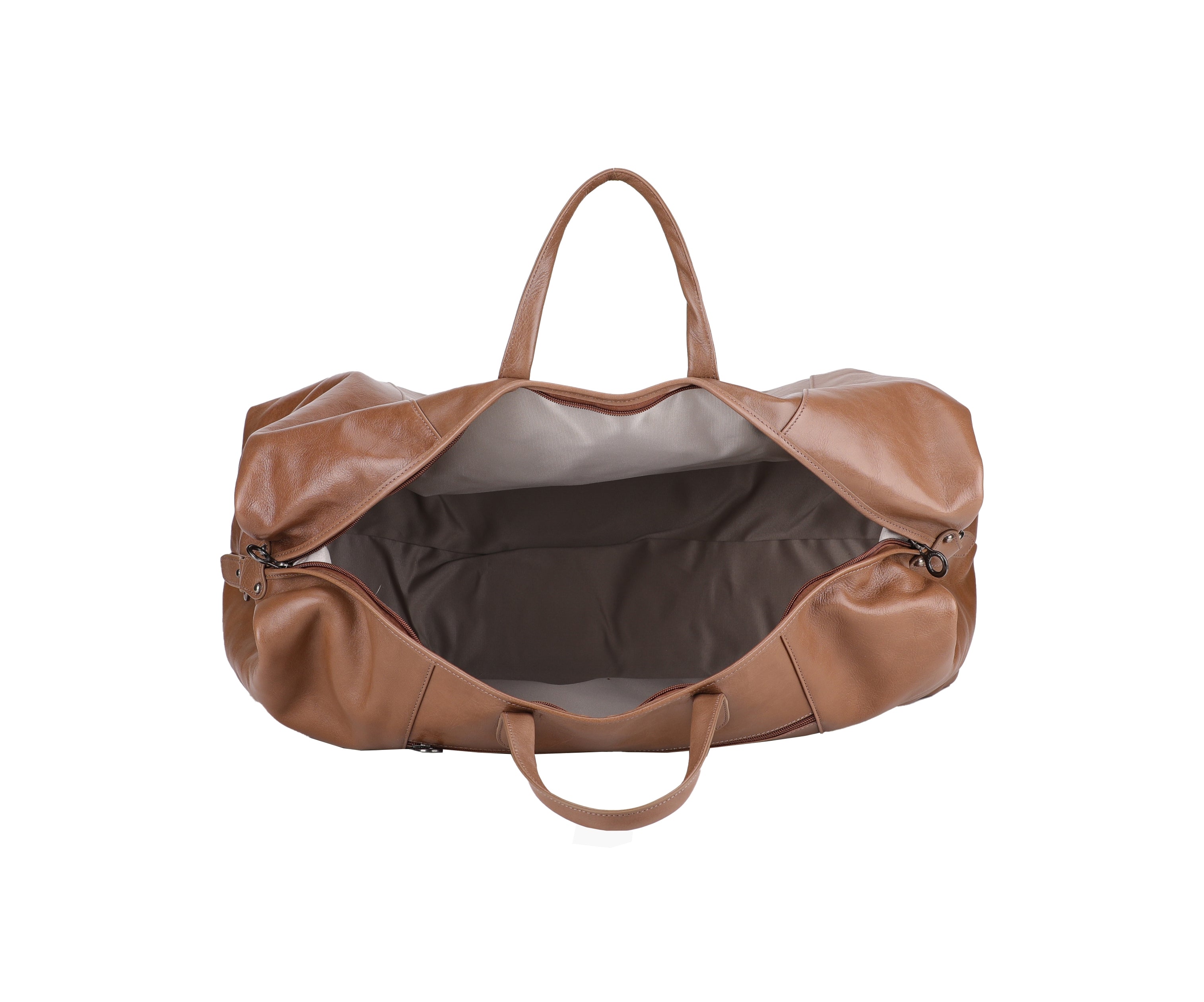 M Edith leather travel bag