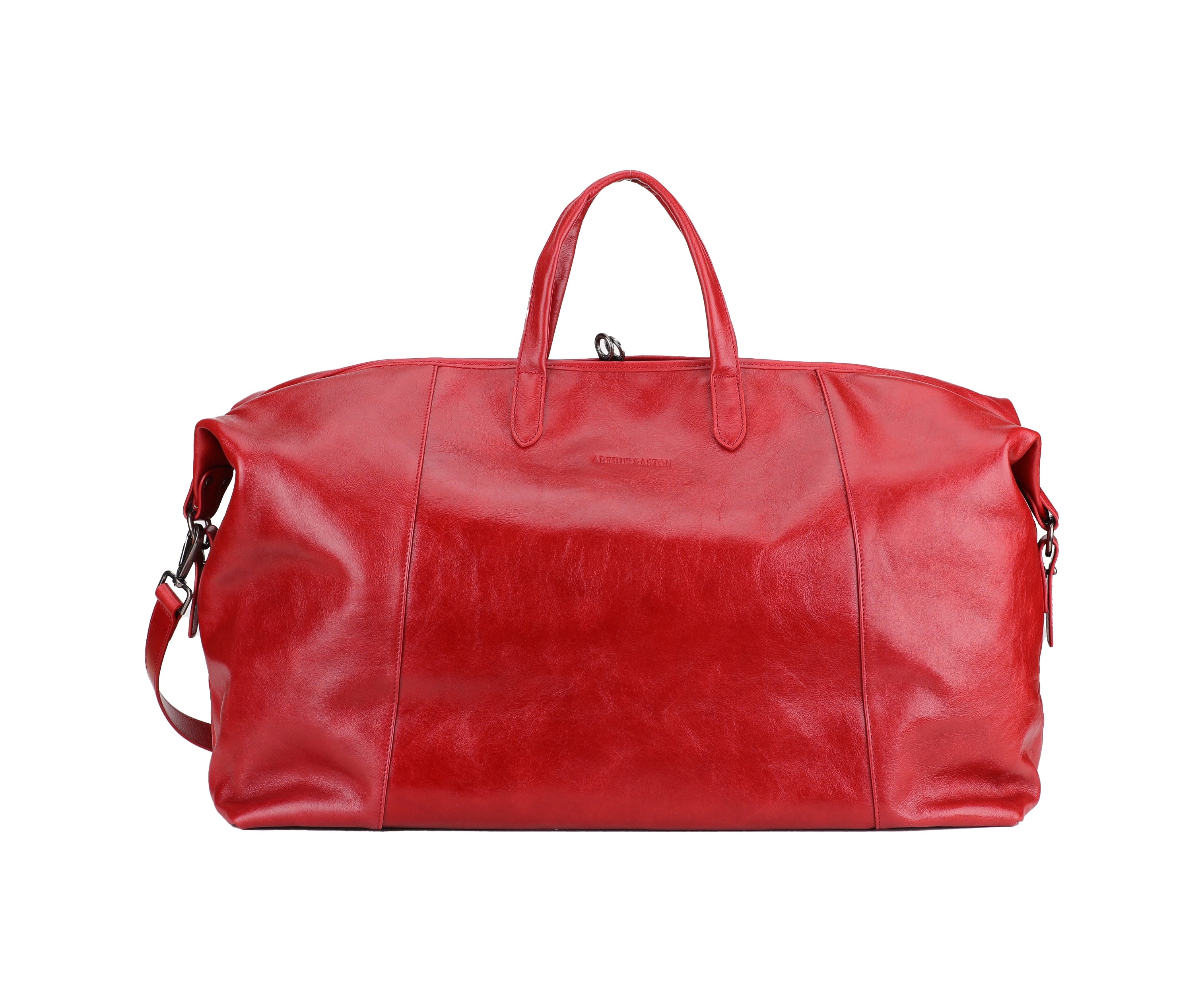 M Edith leather travel bag