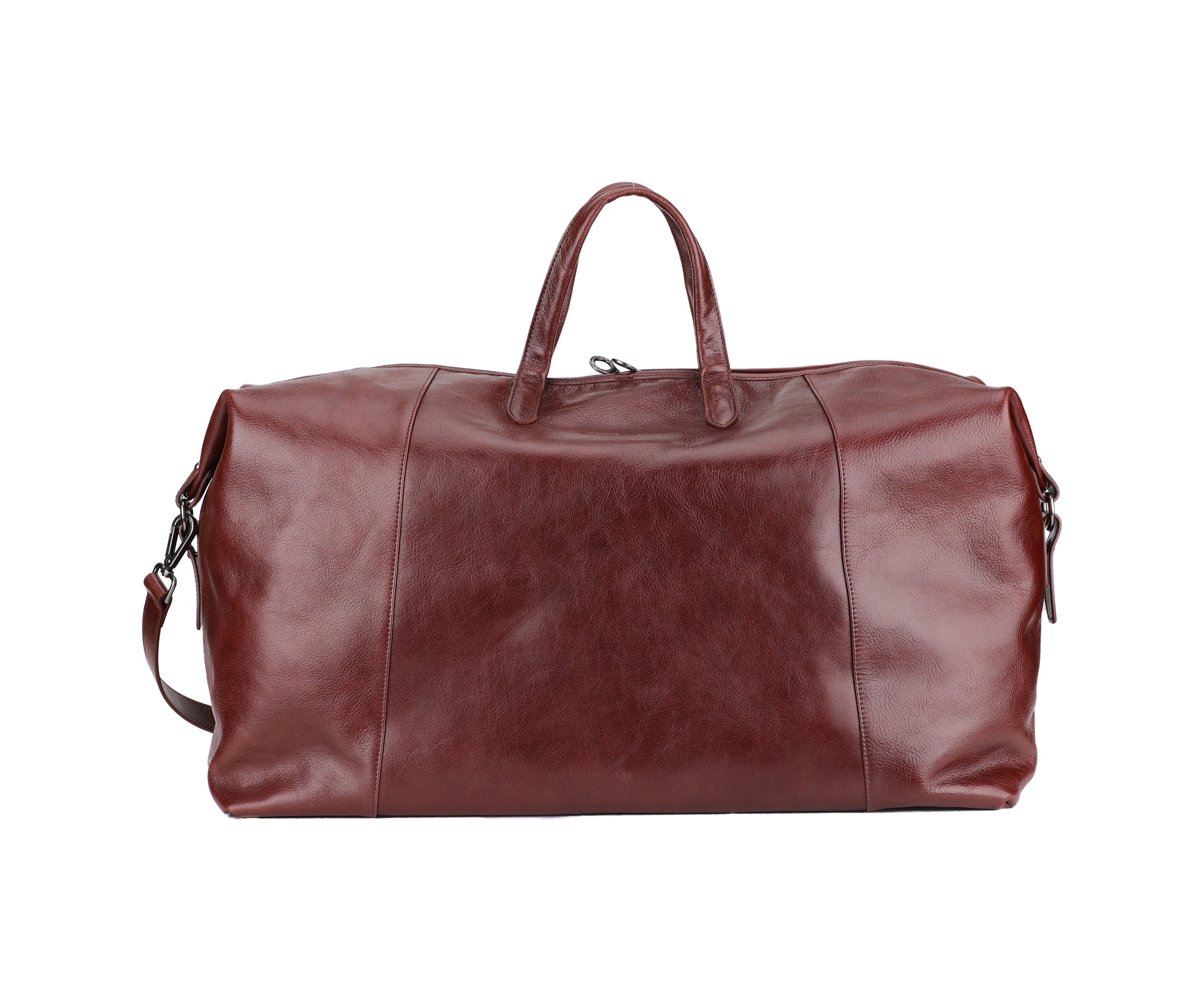 M Edith leather travel bag