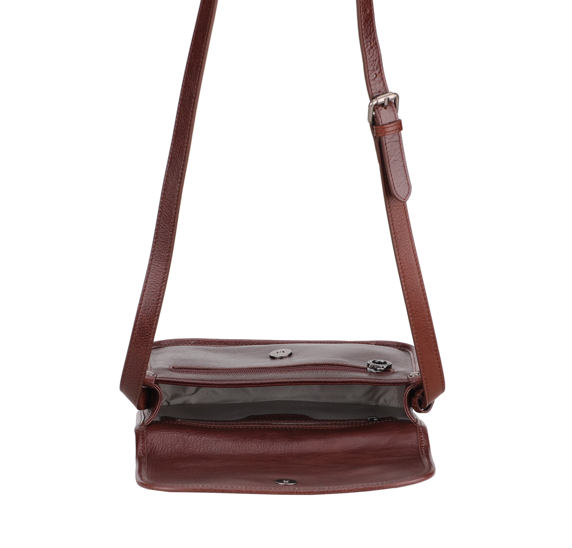 Edith Leather Shoulder Bag