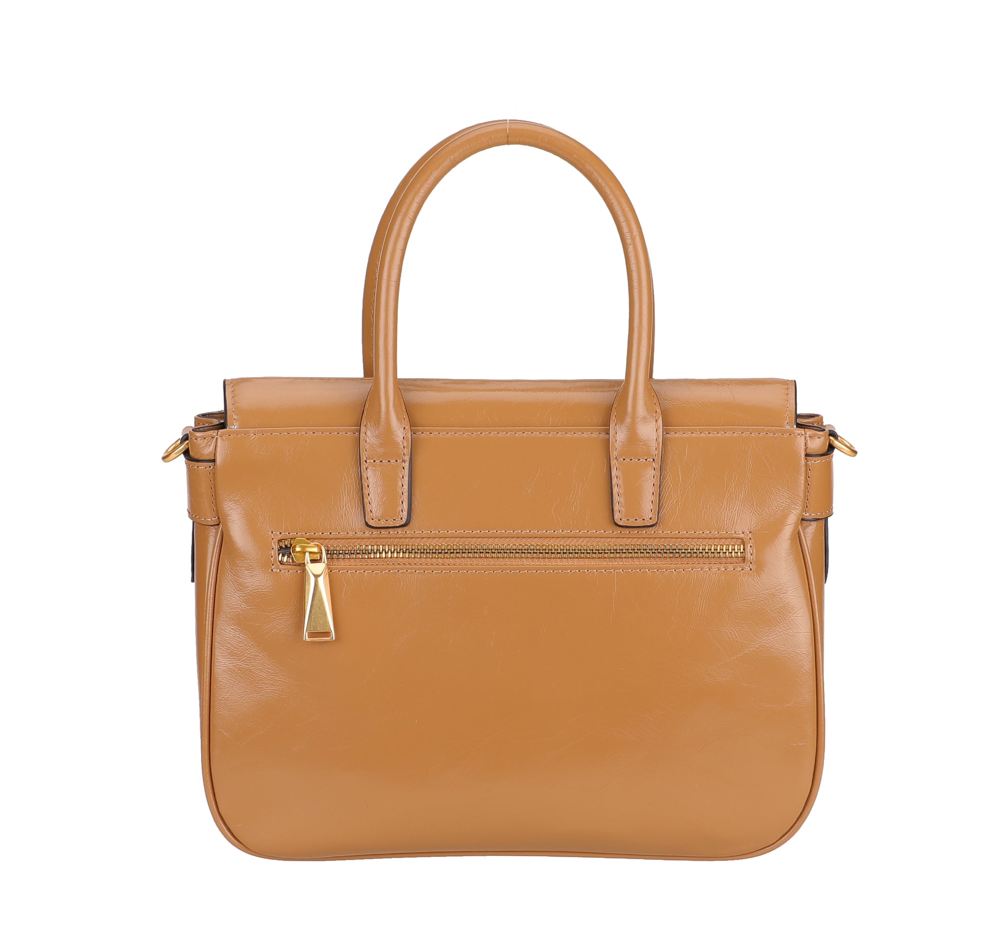 Eva leather flap handbag