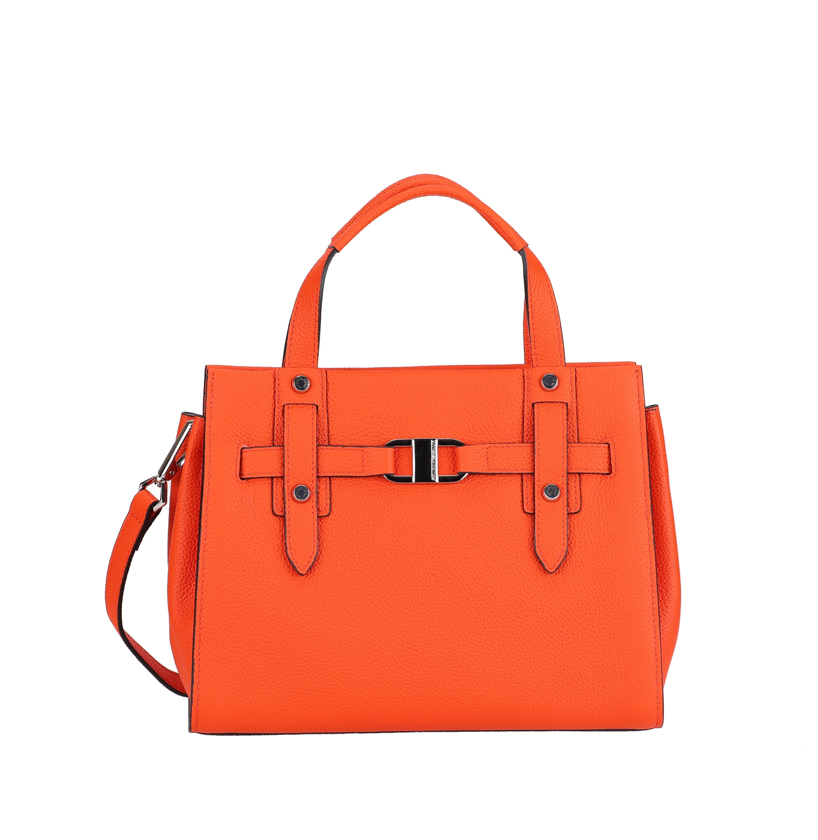 Daphne M leather handbag