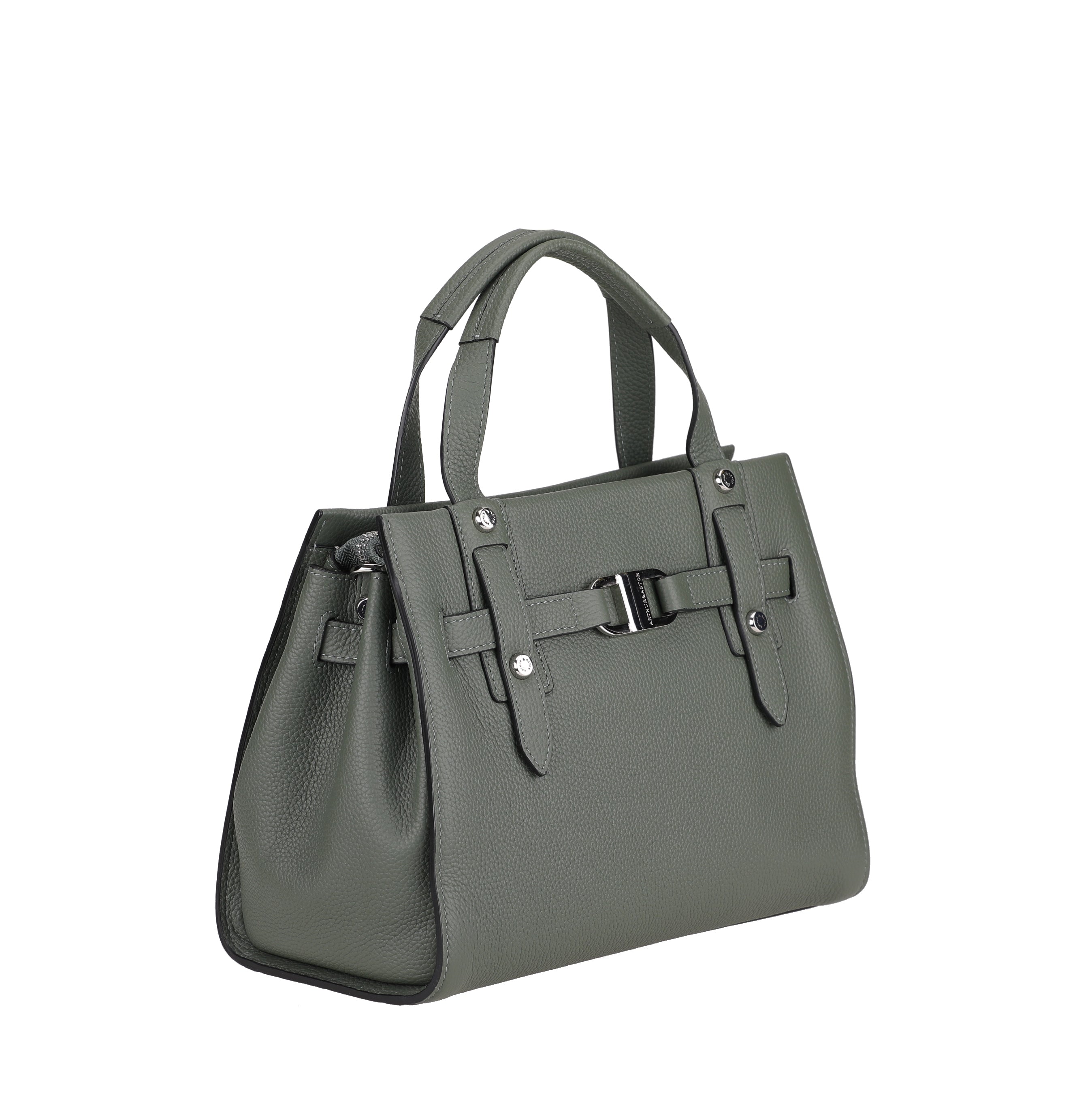 Daphne M leather handbag