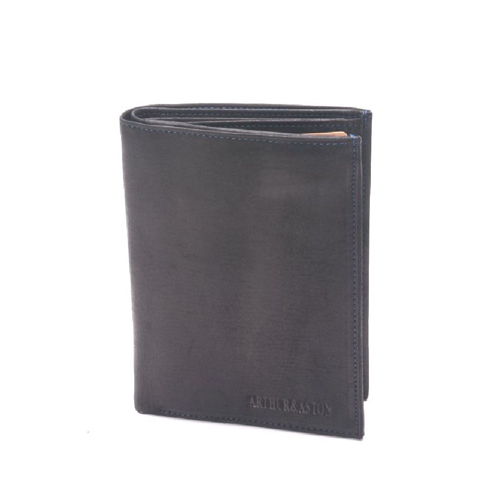 Louis oiled leather wallet