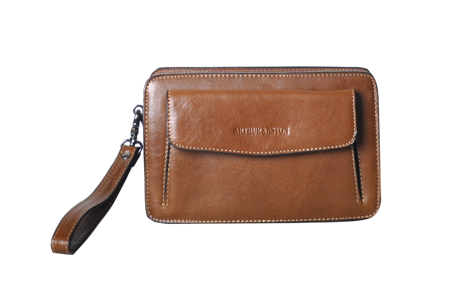 Pochette Georges cuir vachette