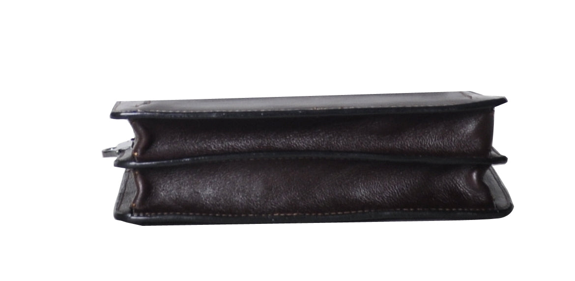 Pochette Georges cuir vachette