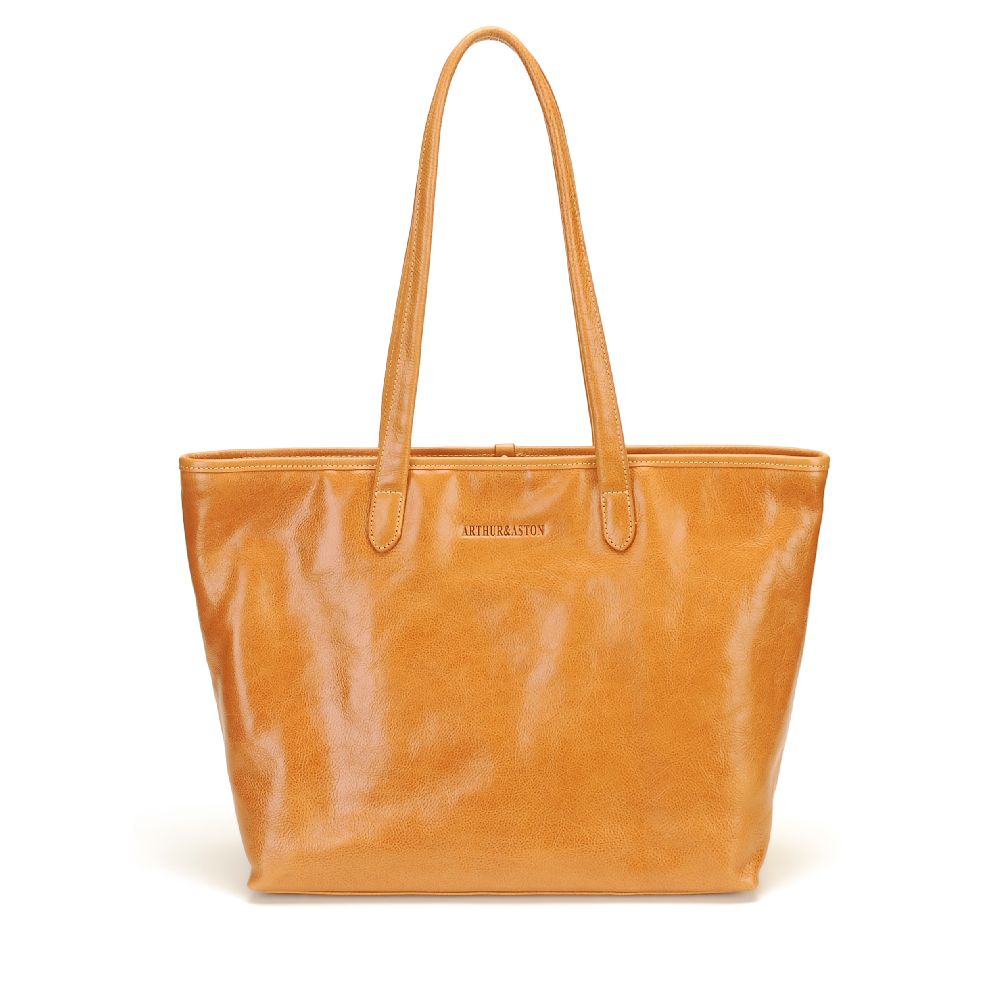 Medium Edith leather shopping bag