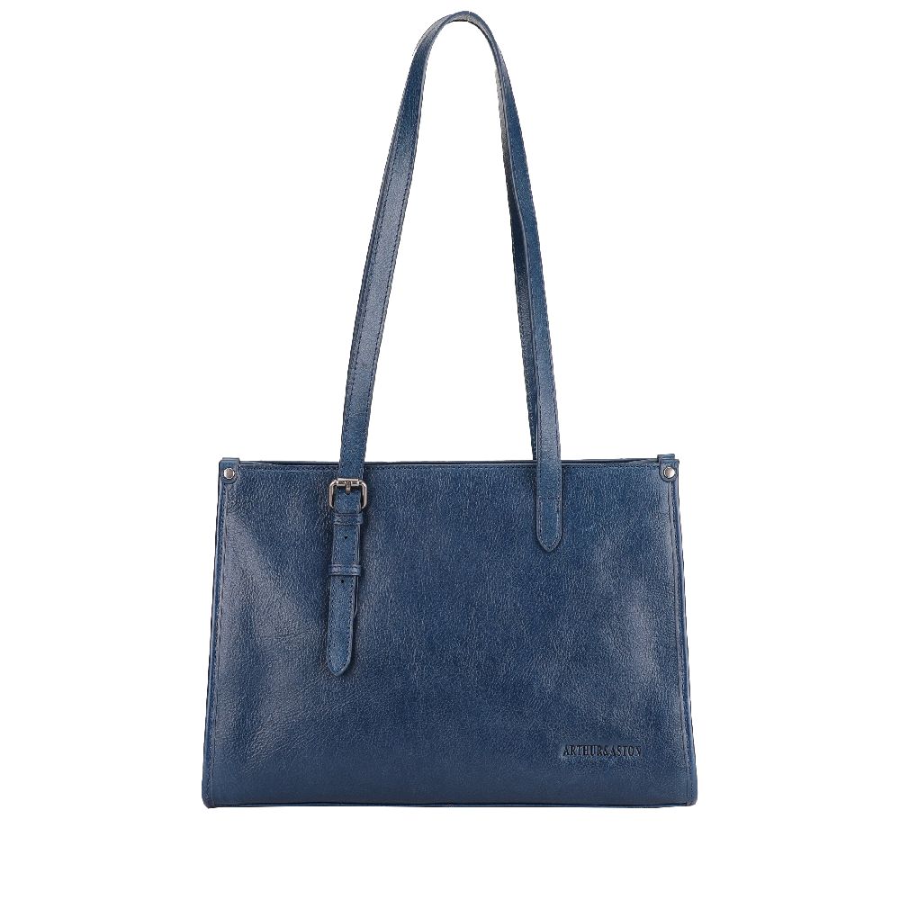 Edith Leather Shopping Bag