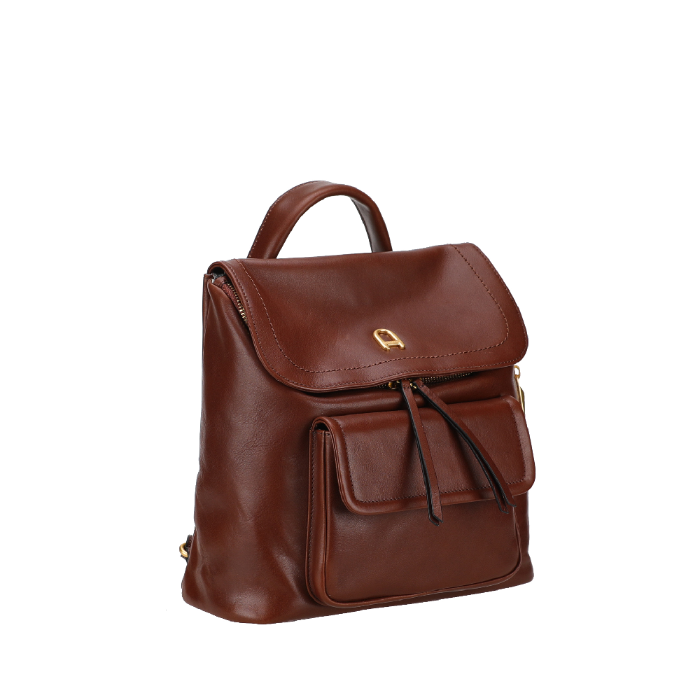 Luna Cowhide Leather Backpack