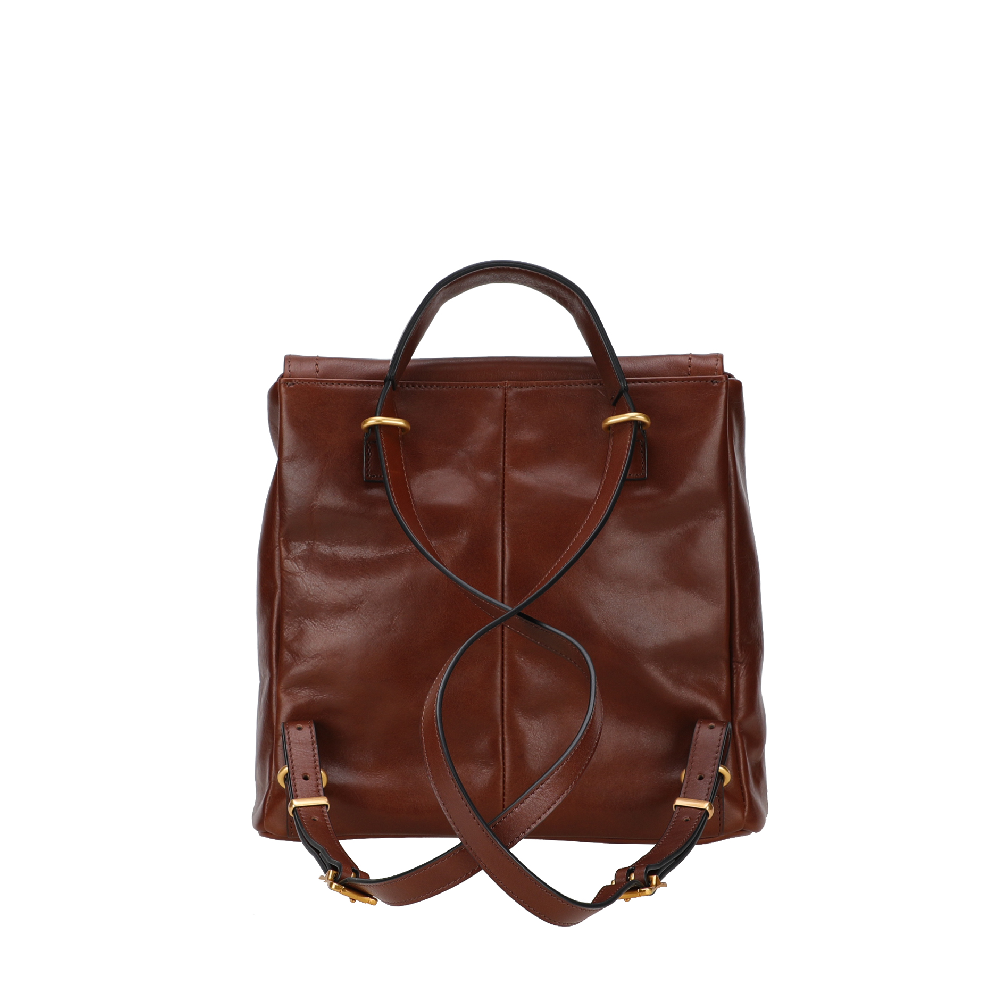 Luna Cowhide Leather Backpack