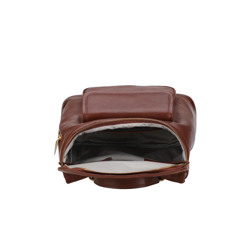 Luna Cowhide Leather Backpack