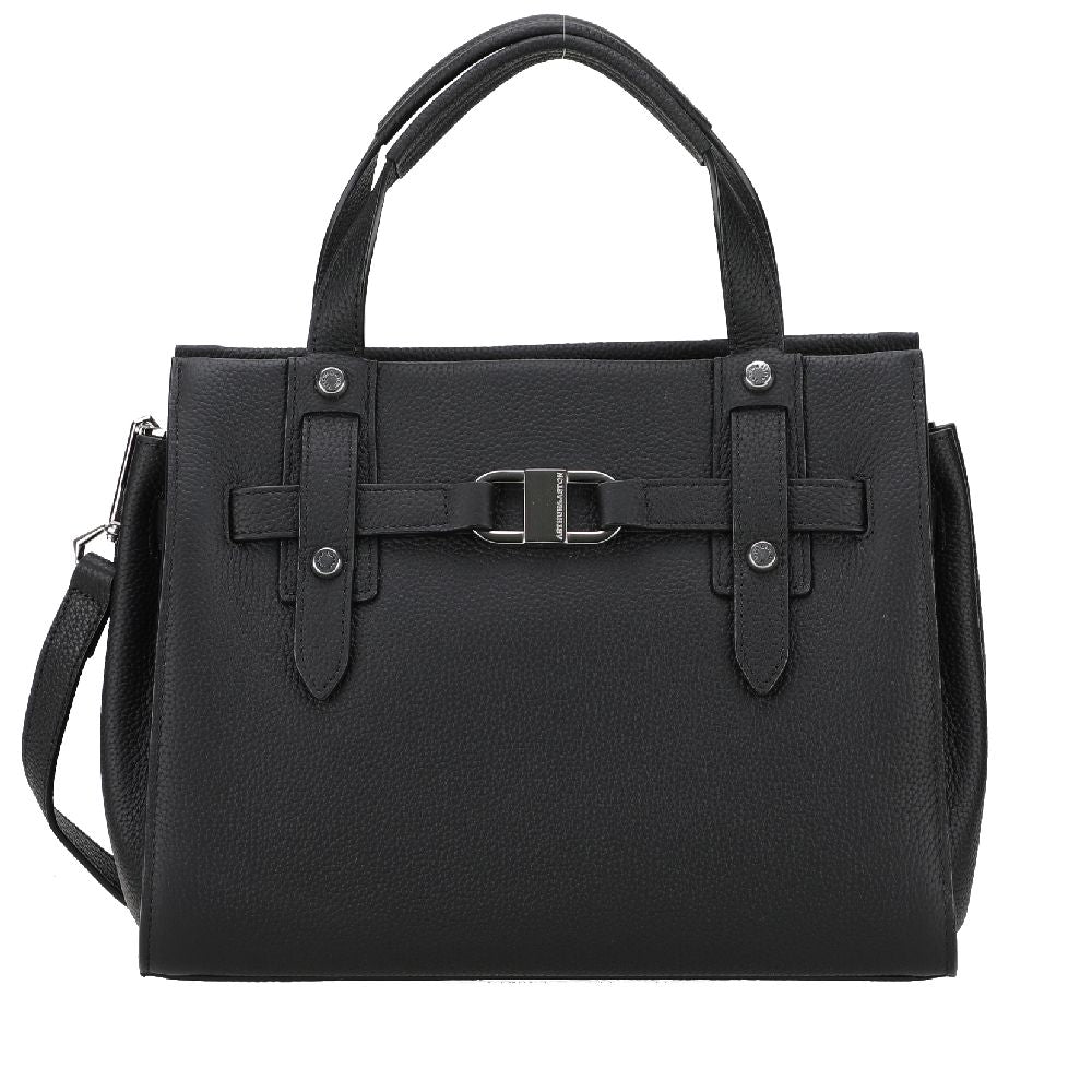 Daphne M leather handbag