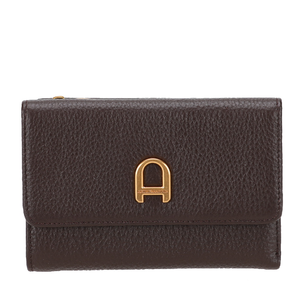 Portefeuille compact cuir Camille