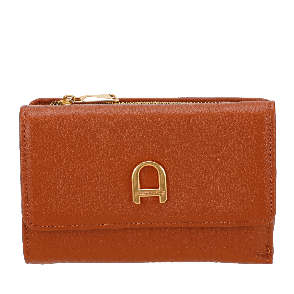 Portefeuille compact cuir Camille