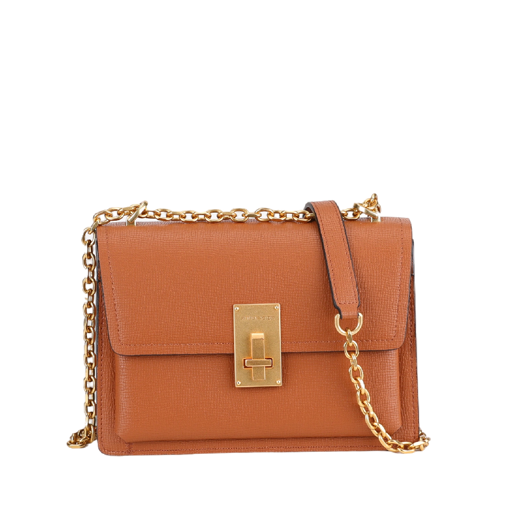 Pochette bandoulière cuir Ambre