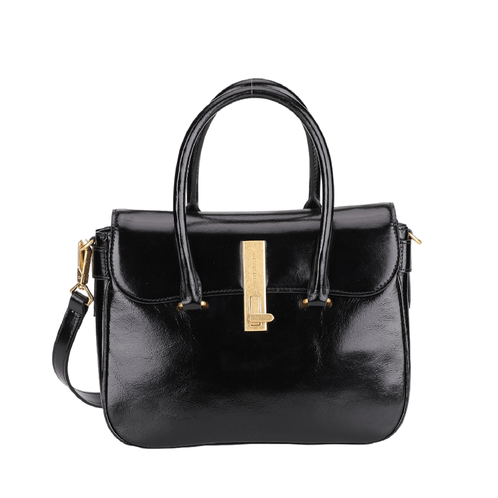 Eva leather flap handbag