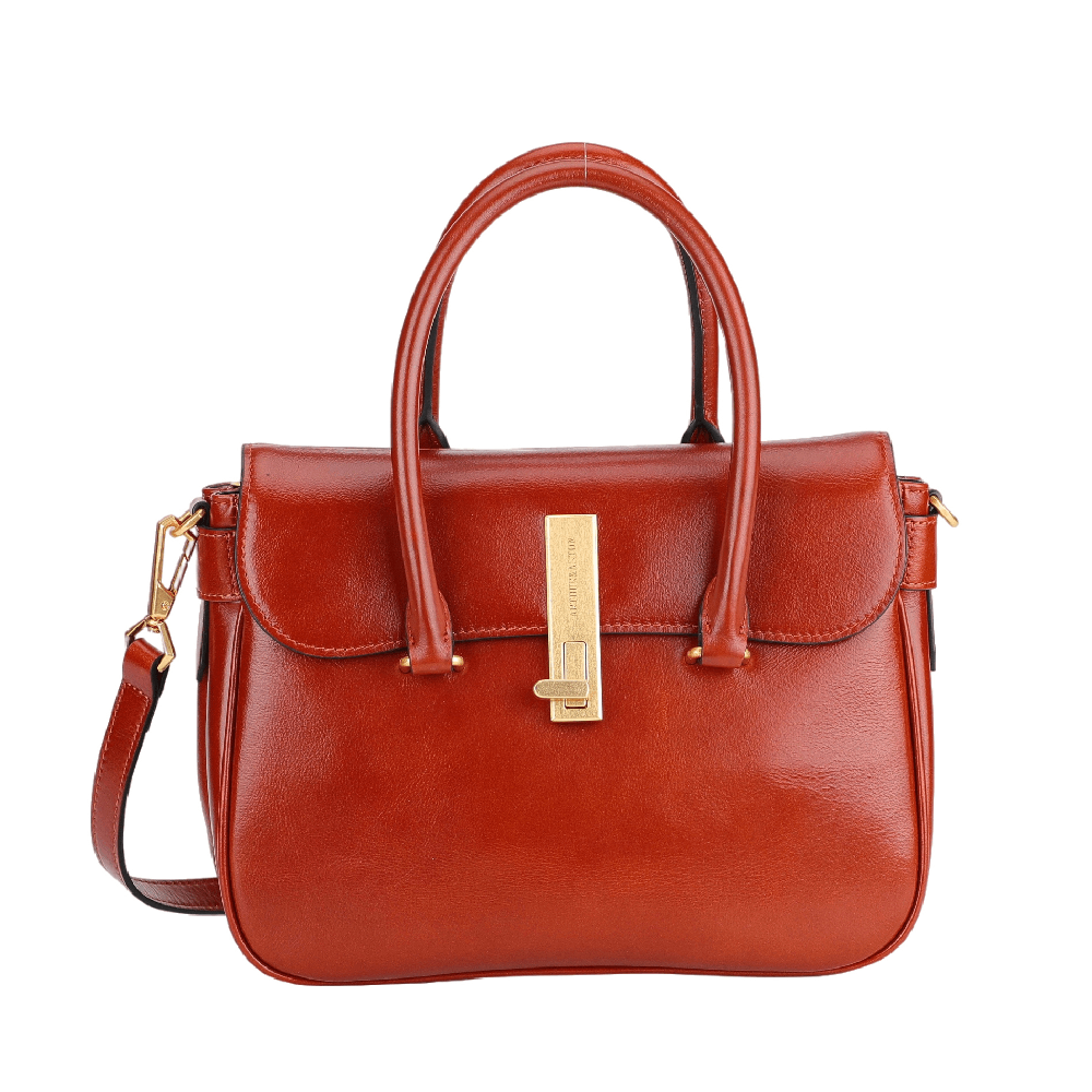 Eva leather flap handbag