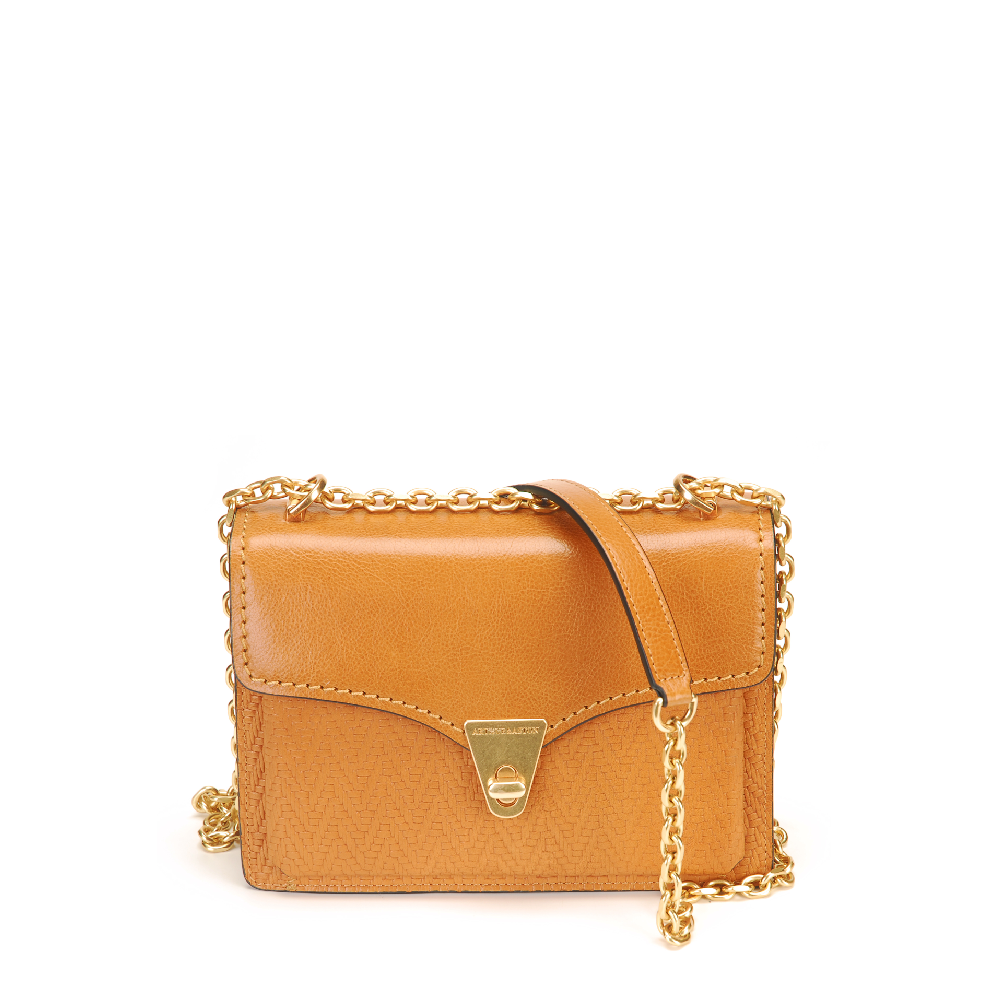 Giorgia leather clutch bag 