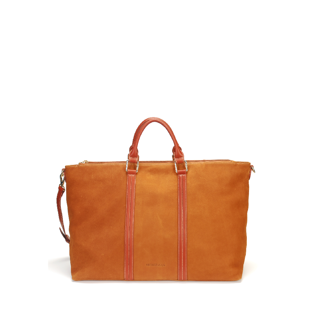 Marina travel bag in suede leather