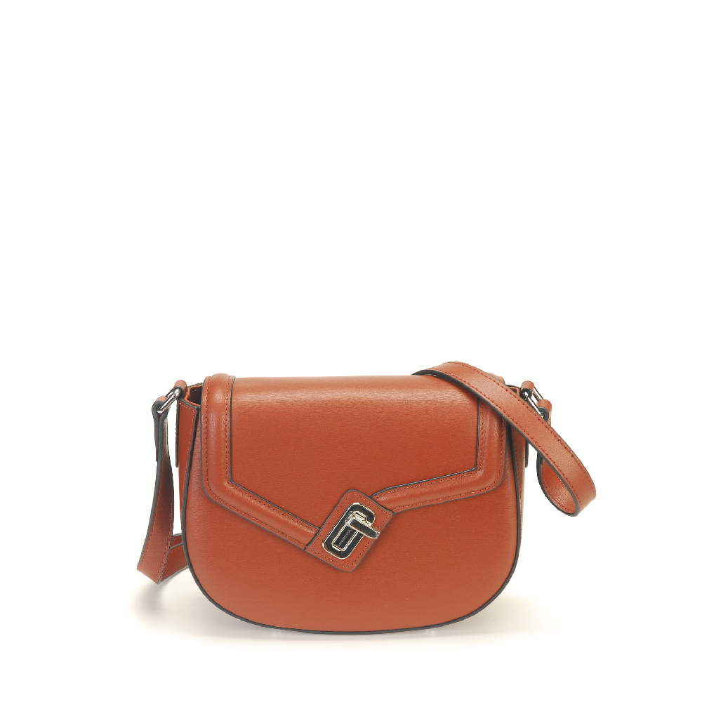 Sac travers Suzanne croute de cuir