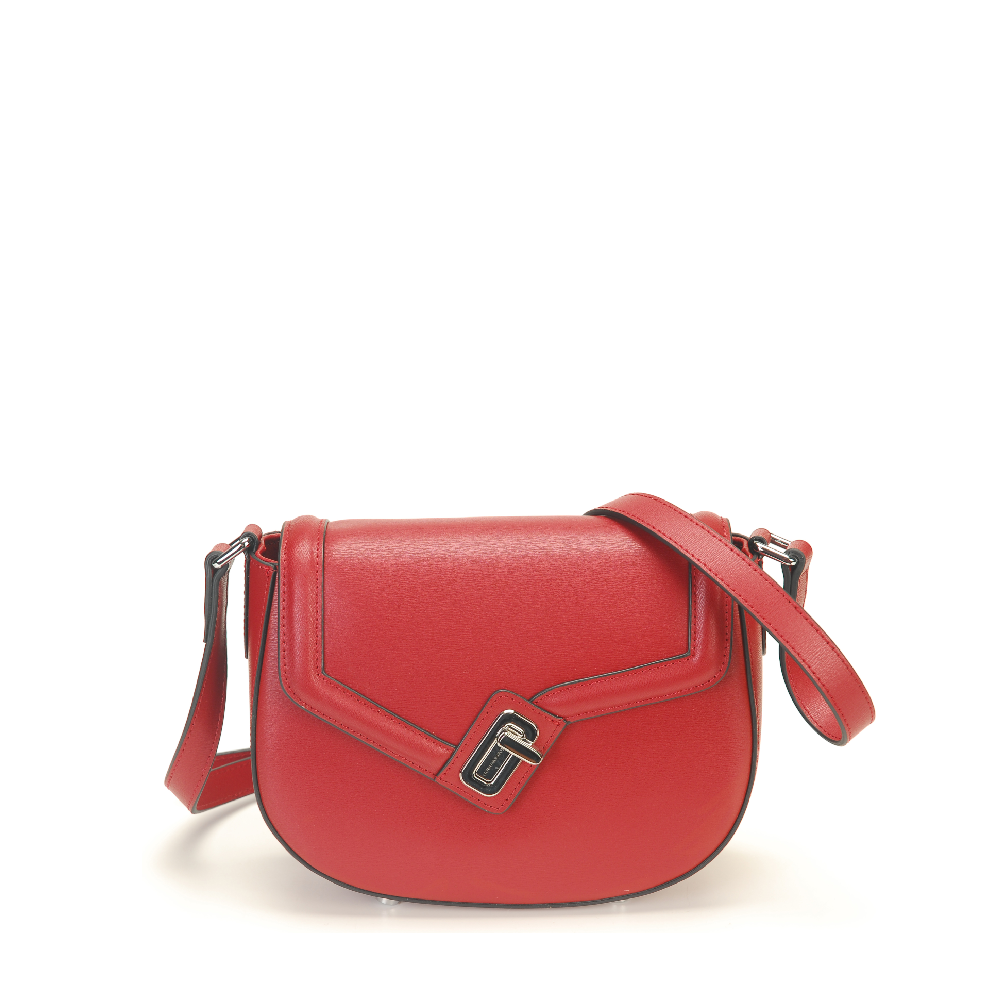 Sac travers Suzanne croute de cuir