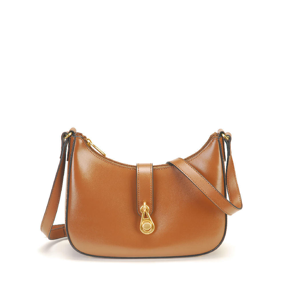 Sac travers Edwina croûte de cuir