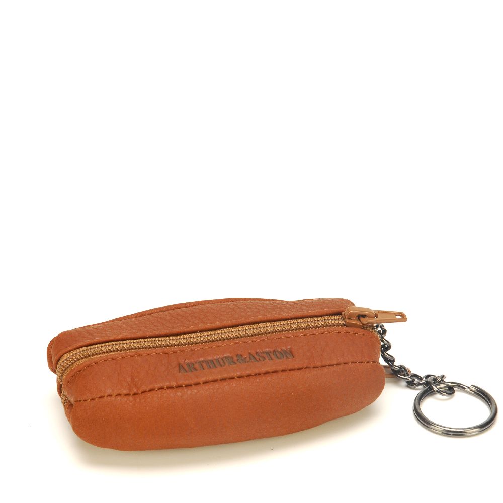 Oscar Leather Coffee Bean Purse